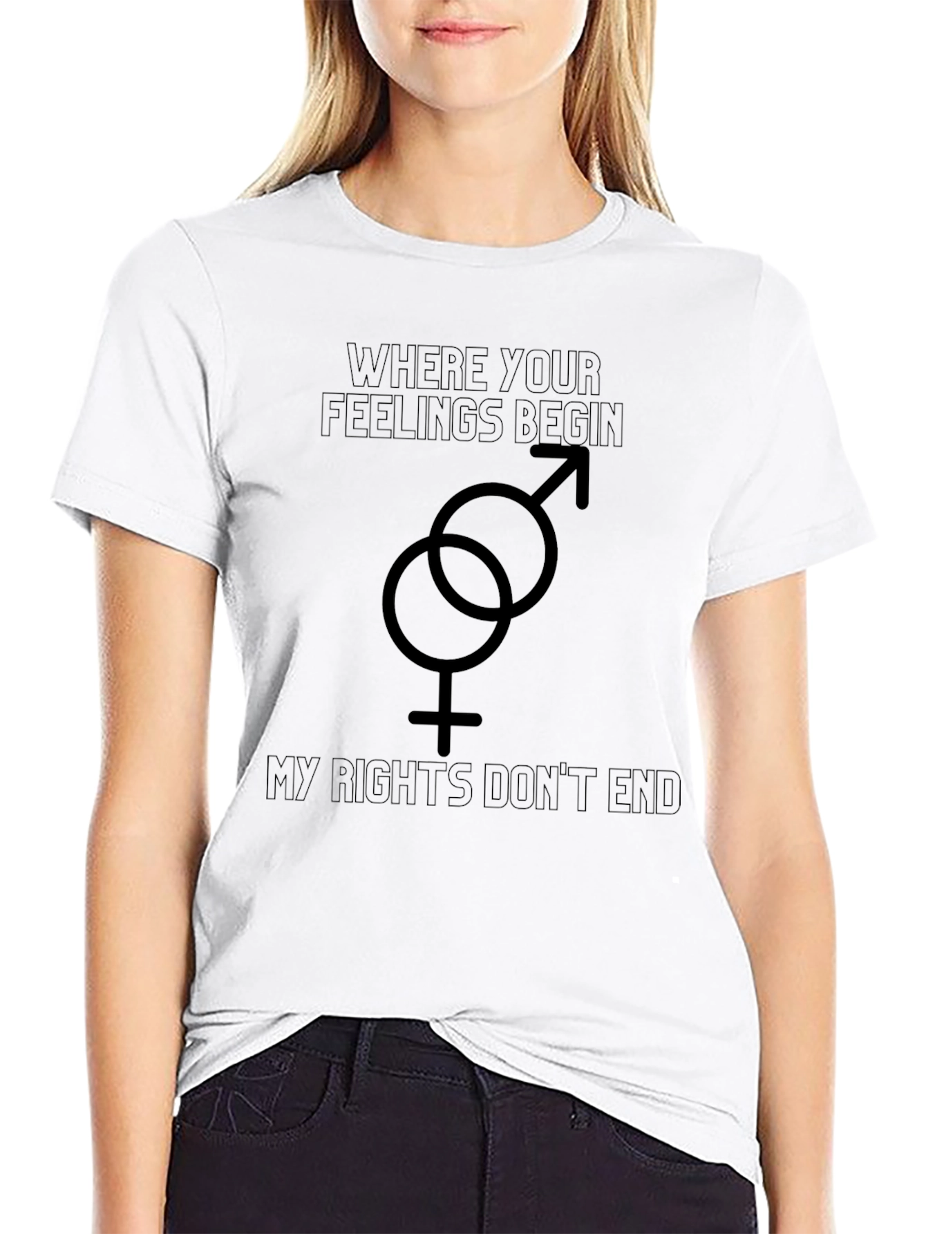 Where Your Feelings Begin T-Shirt