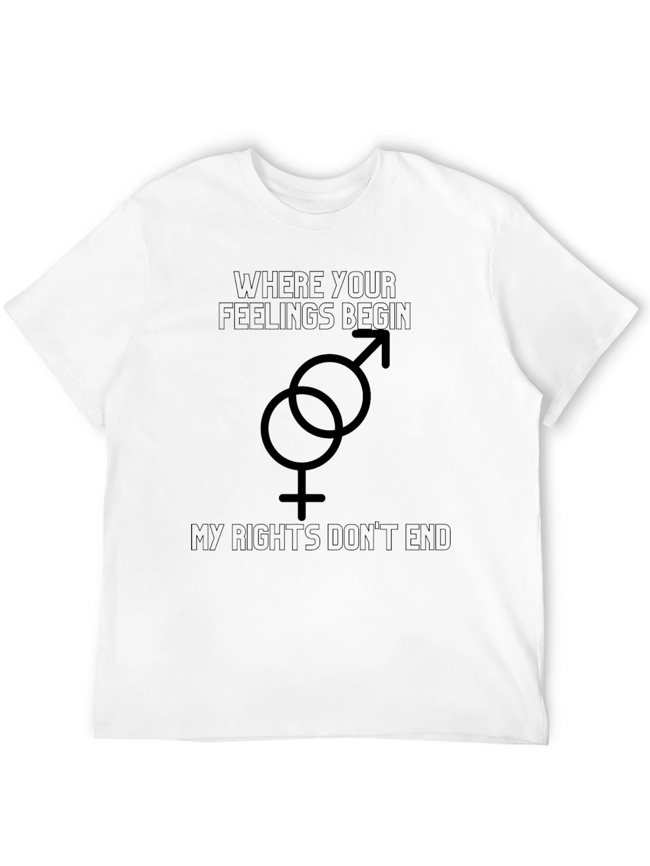 Where Your Feelings Begin T-Shirt