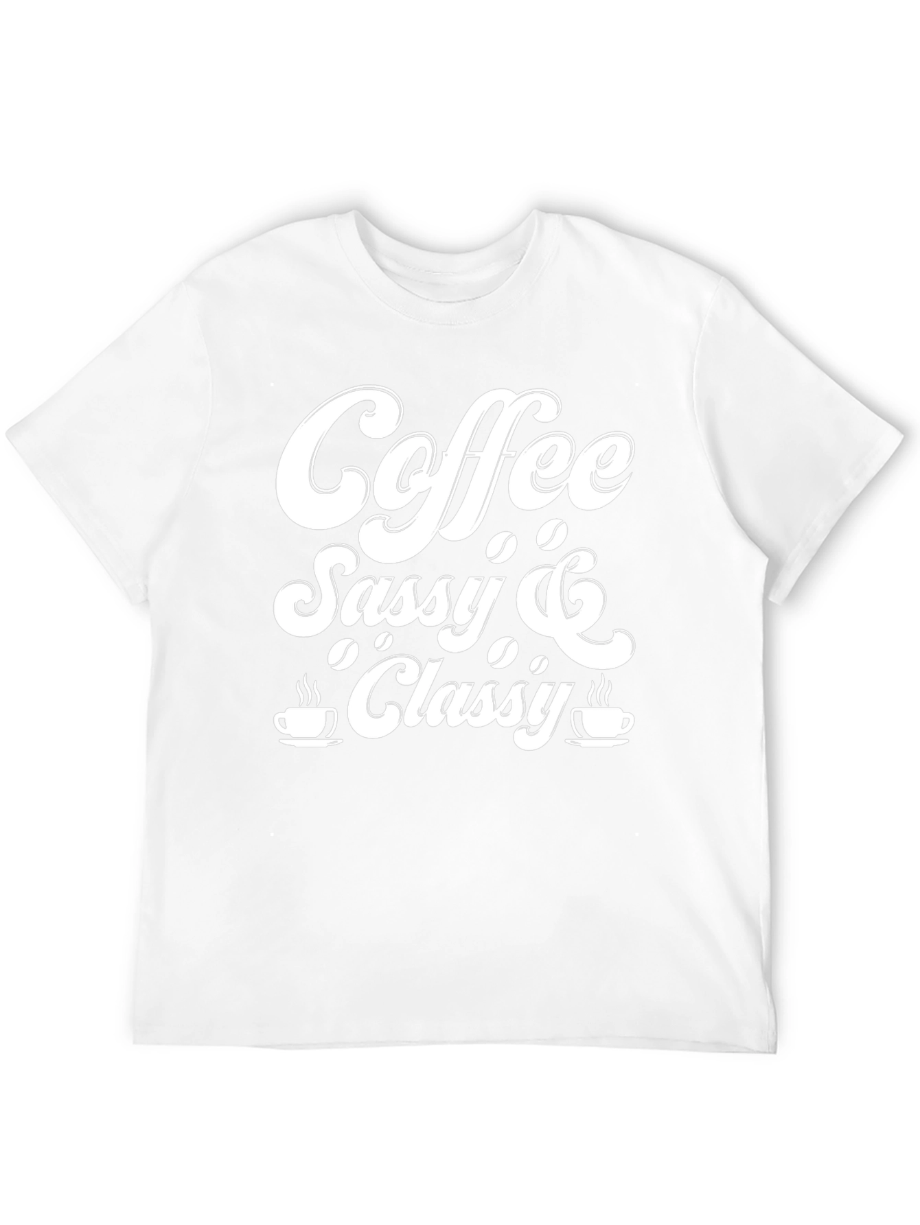 Coffee Sassy & Classy Black Graphic Tee