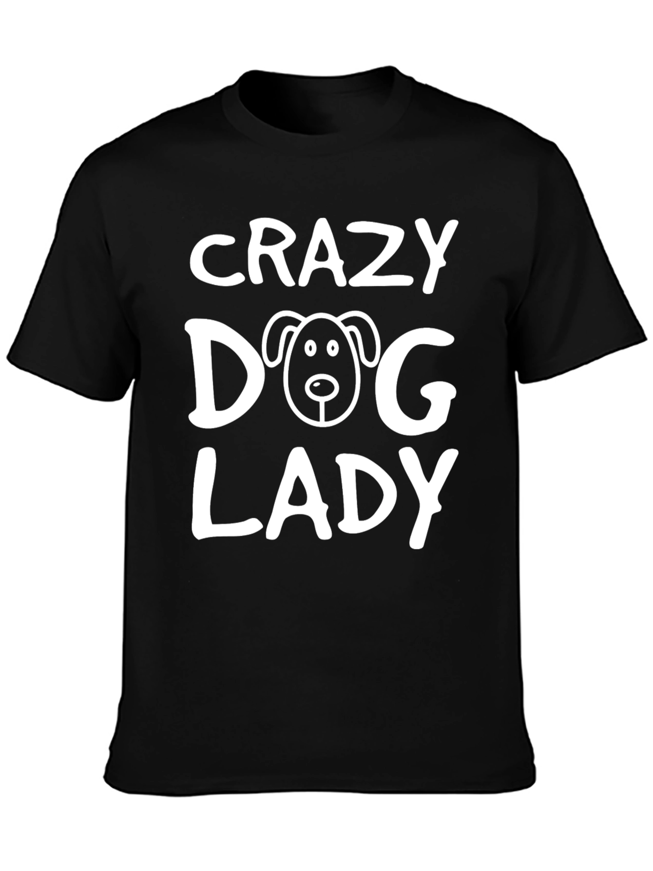 Crazy Dog Lady Graphic Tee - Unisex