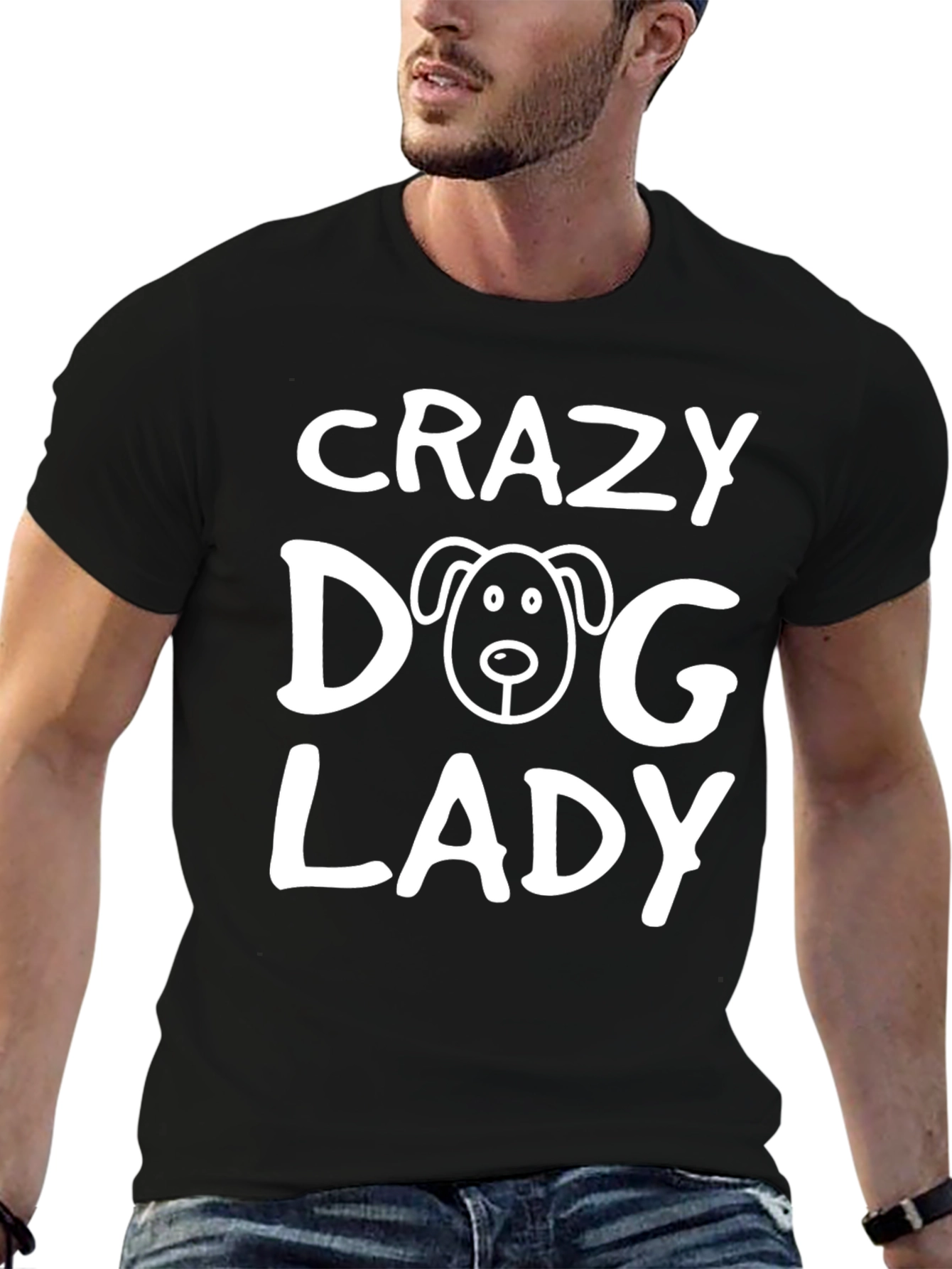 Crazy Dog Lady Graphic Tee - Unisex