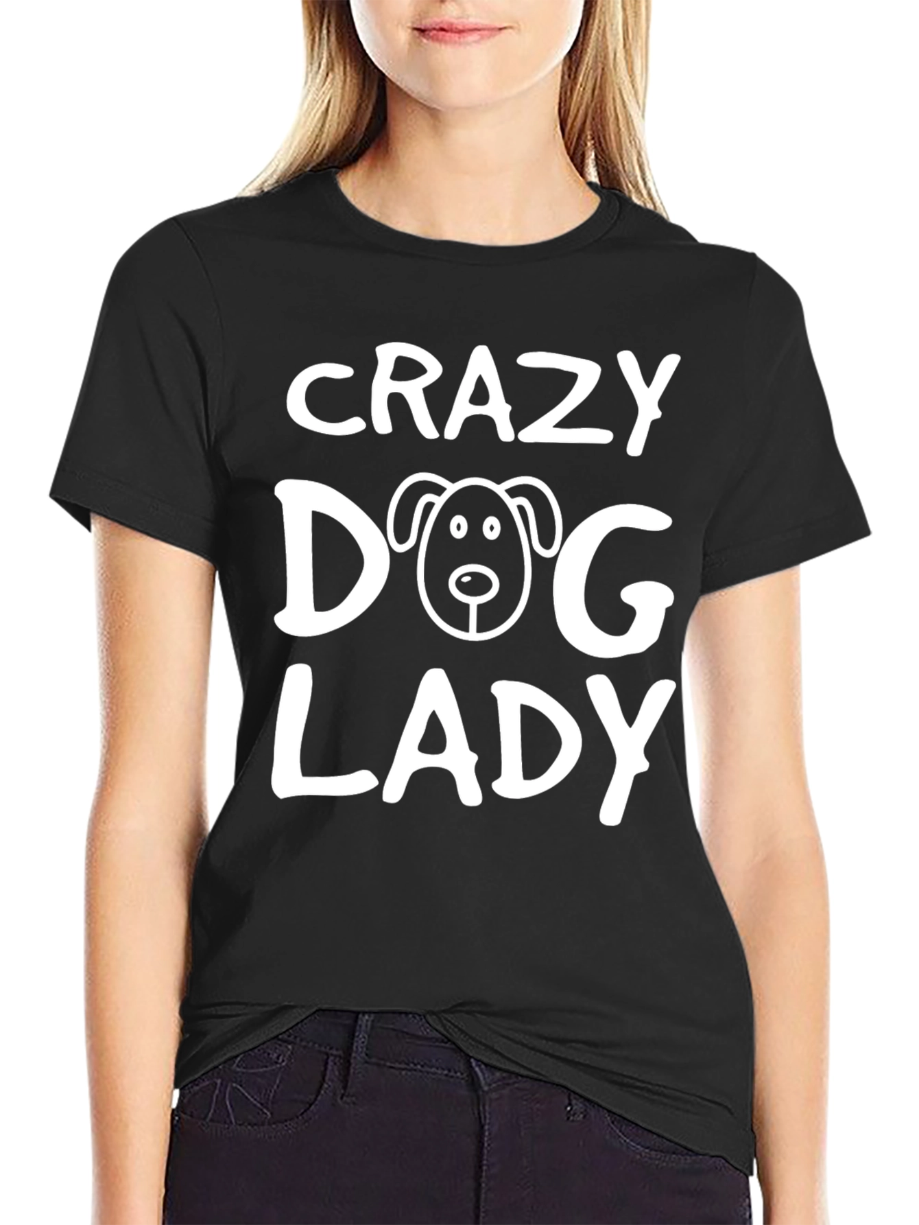 Crazy Dog Lady Graphic Tee - Unisex