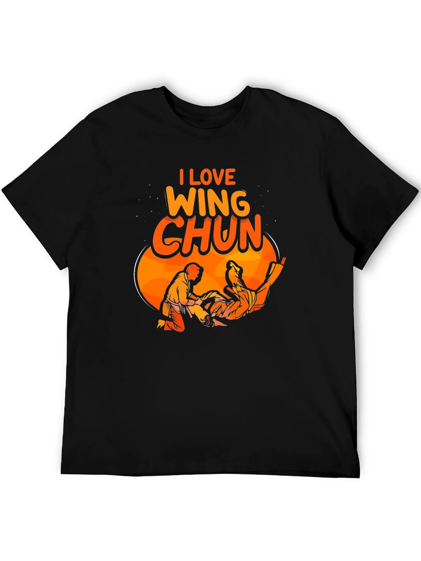 I Love Wing Chun Martial Arts T-Shirt