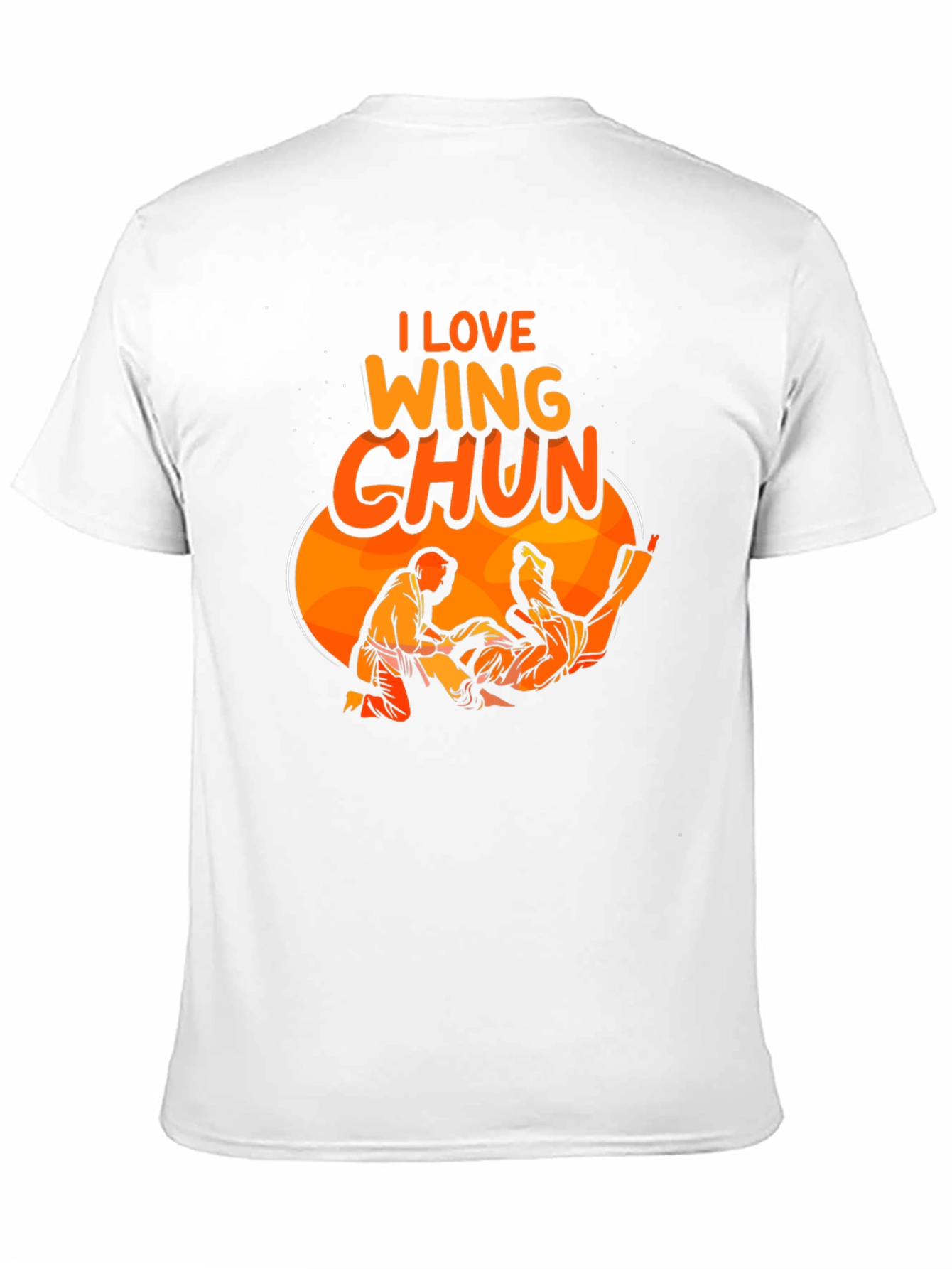 I Love Wing Chun Martial Arts T-Shirt