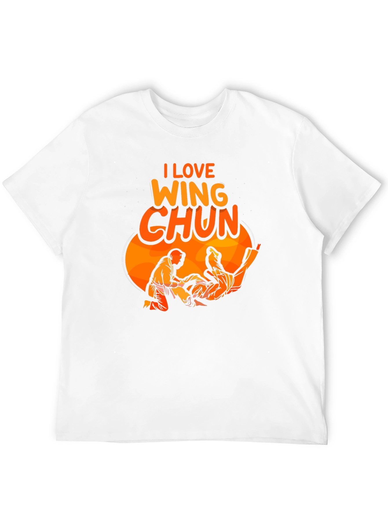 I Love Wing Chun Martial Arts T-Shirt
