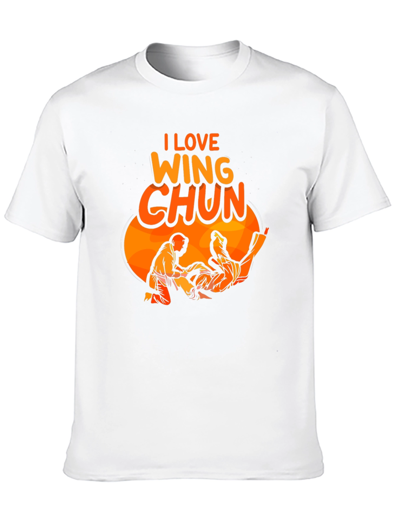 I Love Wing Chun Martial Arts T-Shirt