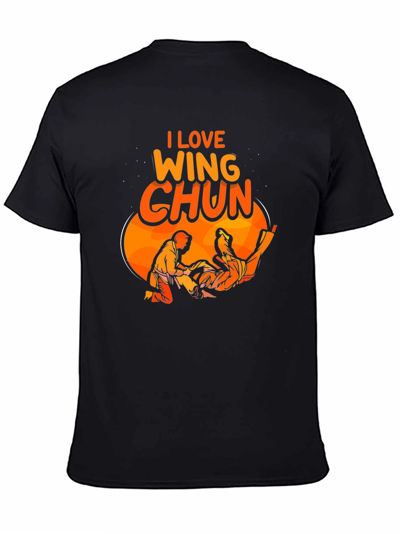 I Love Wing Chun Martial Arts T-Shirt