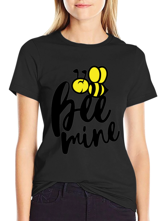 Bee Mine Graphic T-Shirt - Valentines Day Tee