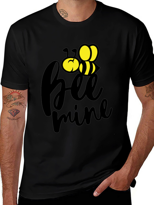 Bee Mine Graphic T-Shirt - Valentines Day Tee