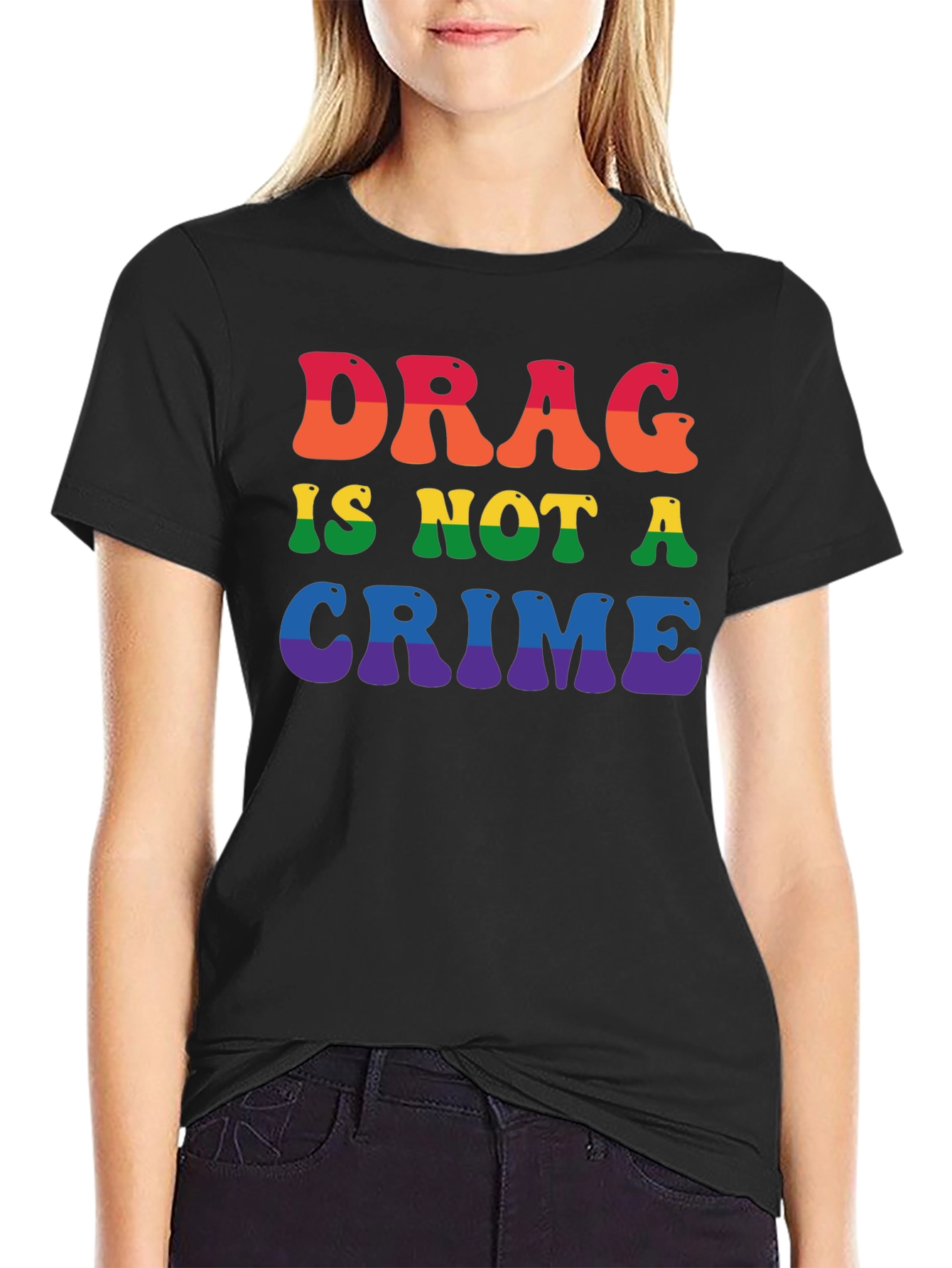 Drag is Not a Crime Pride T-Shirt