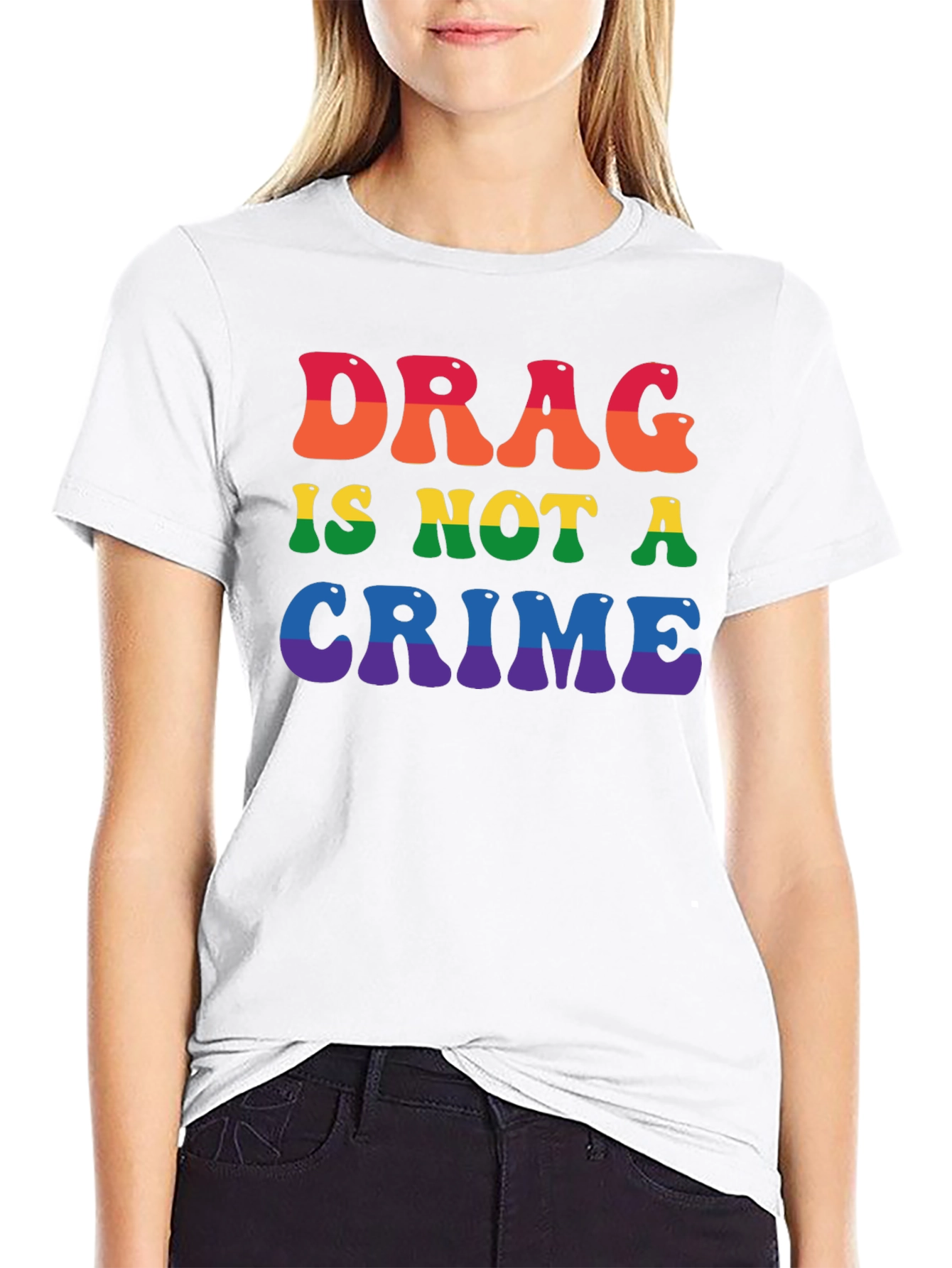 Drag is Not a Crime Pride T-Shirt
