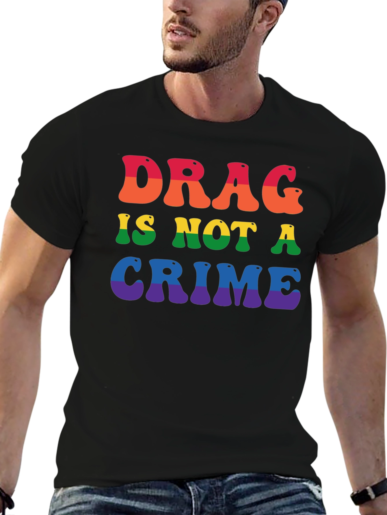 Drag is Not a Crime Pride T-Shirt