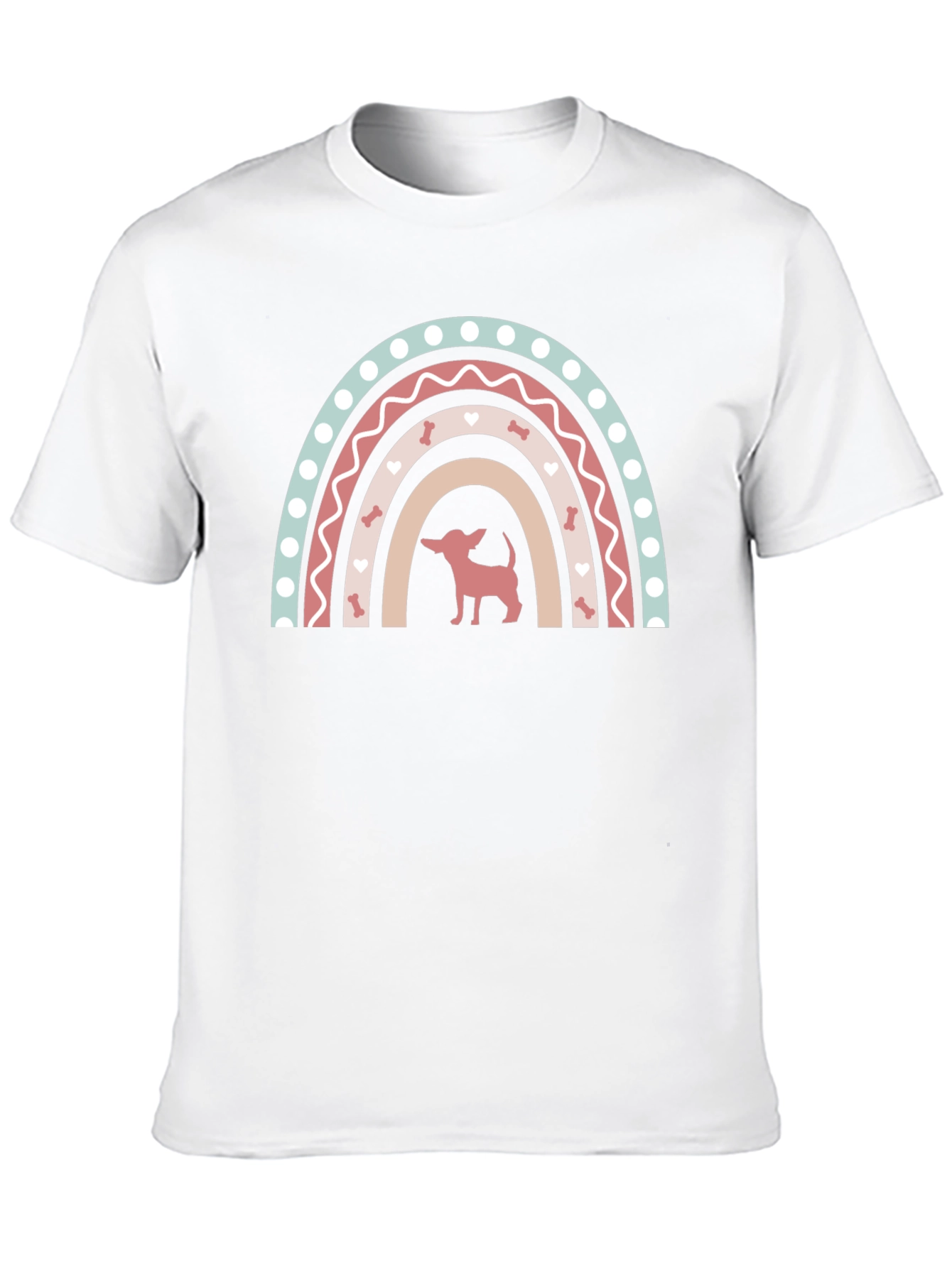 Chihuahua Rainbow T-Shirt - Dog Lover Tee