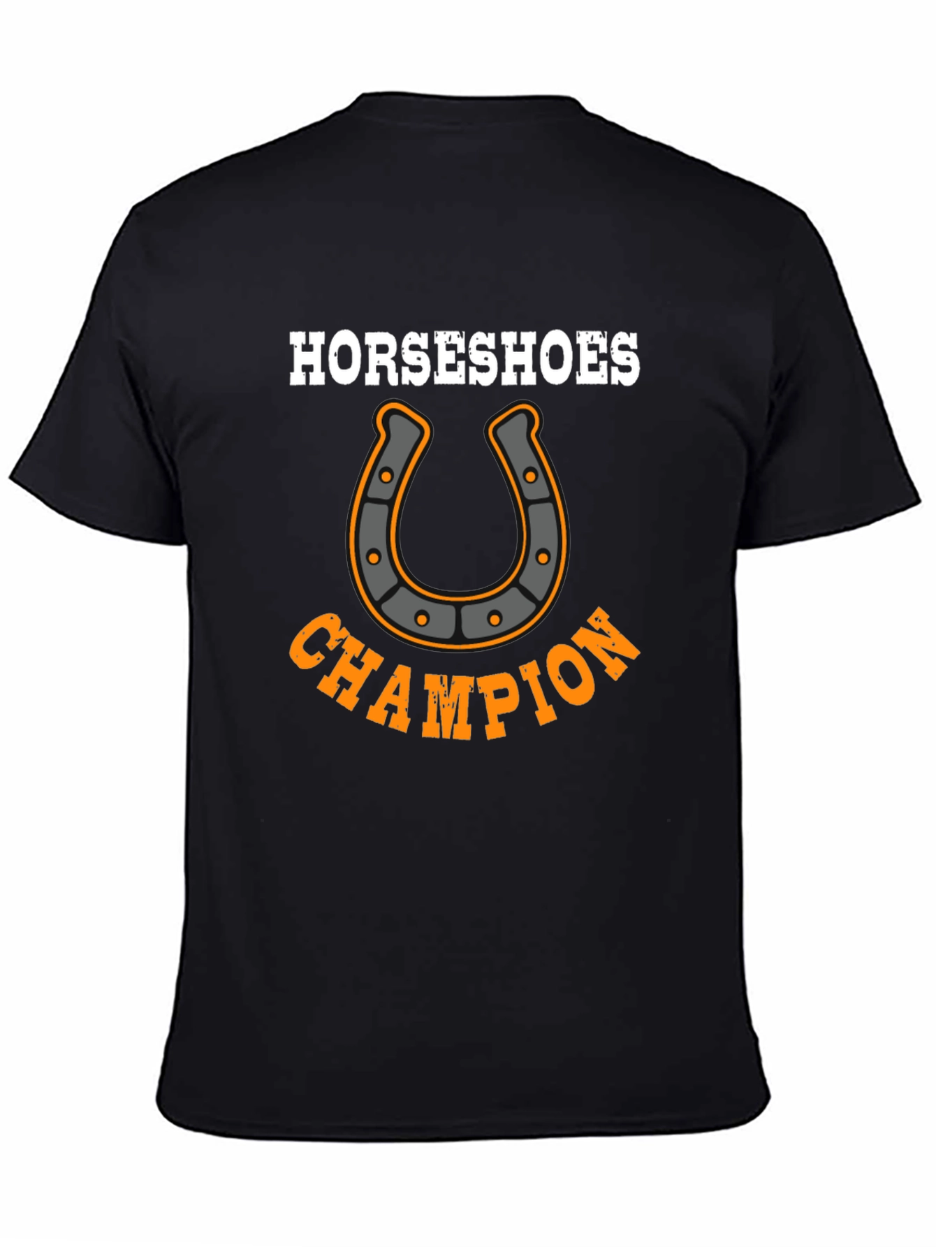 Horseshoes Champion Graphic T-Shirt