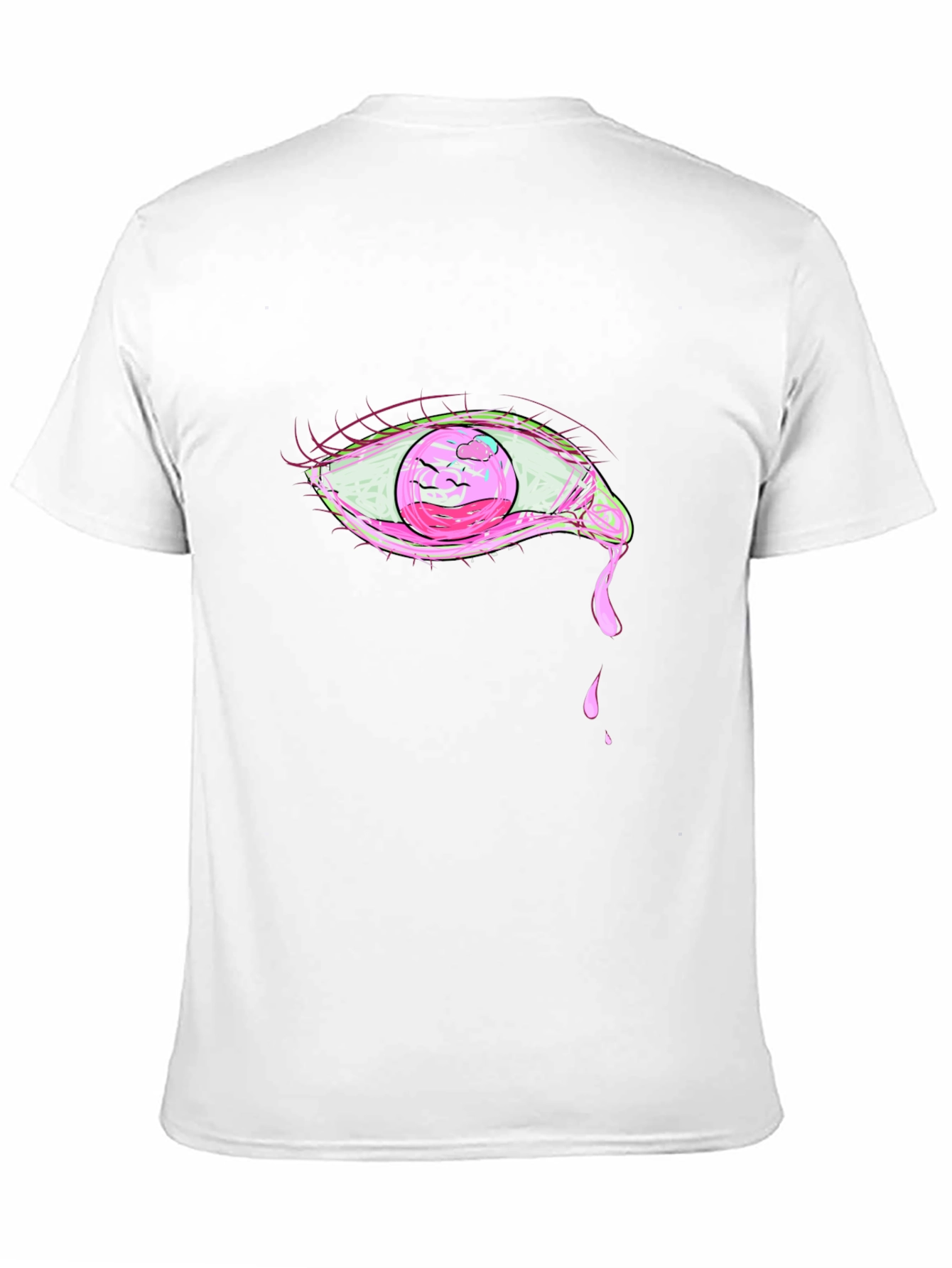 Pink Eye Graphic T-Shirt
