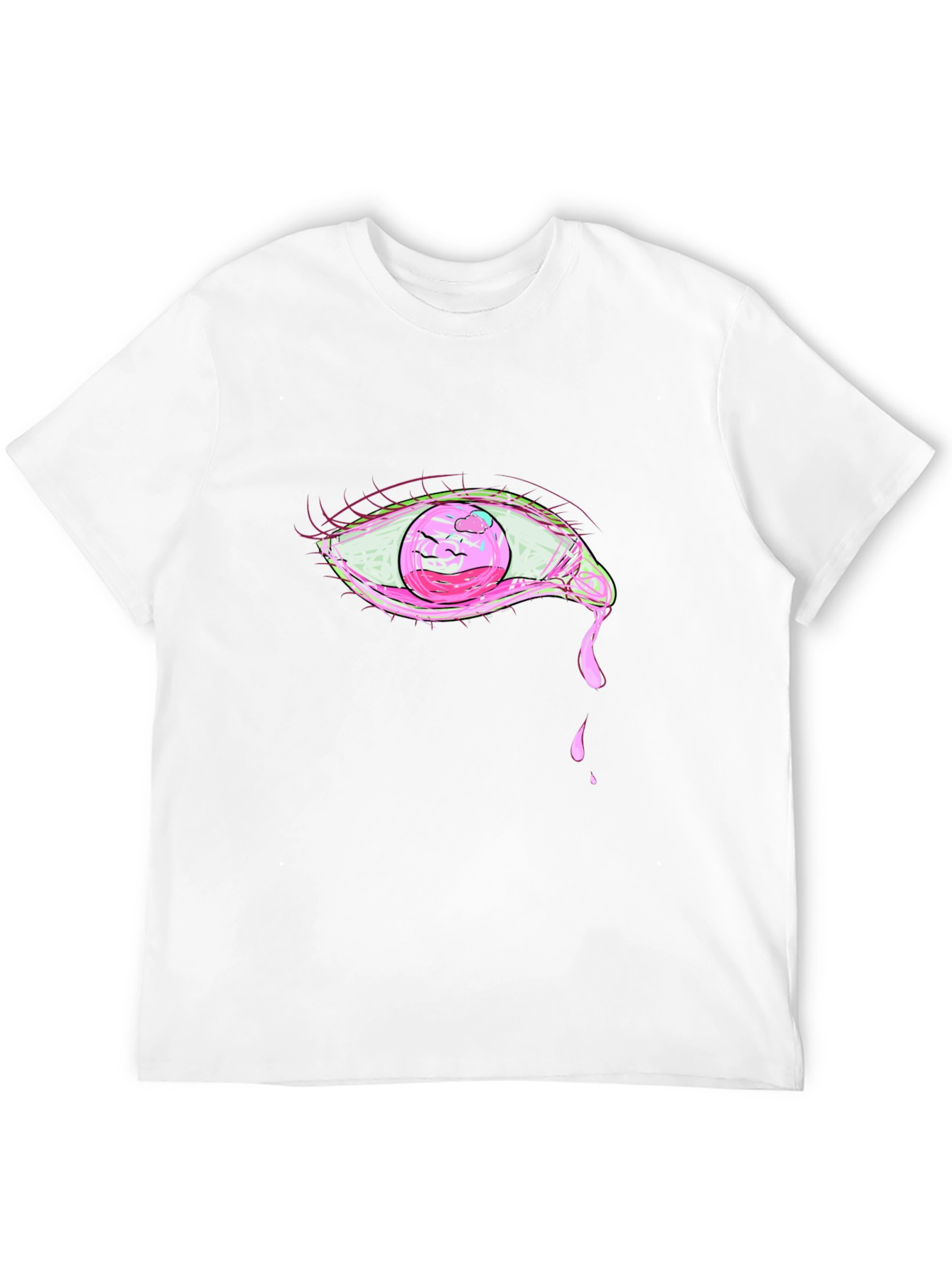 Pink Eye Graphic T-Shirt