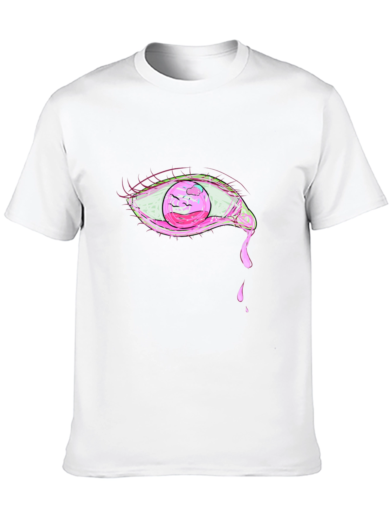Pink Eye Graphic T-Shirt