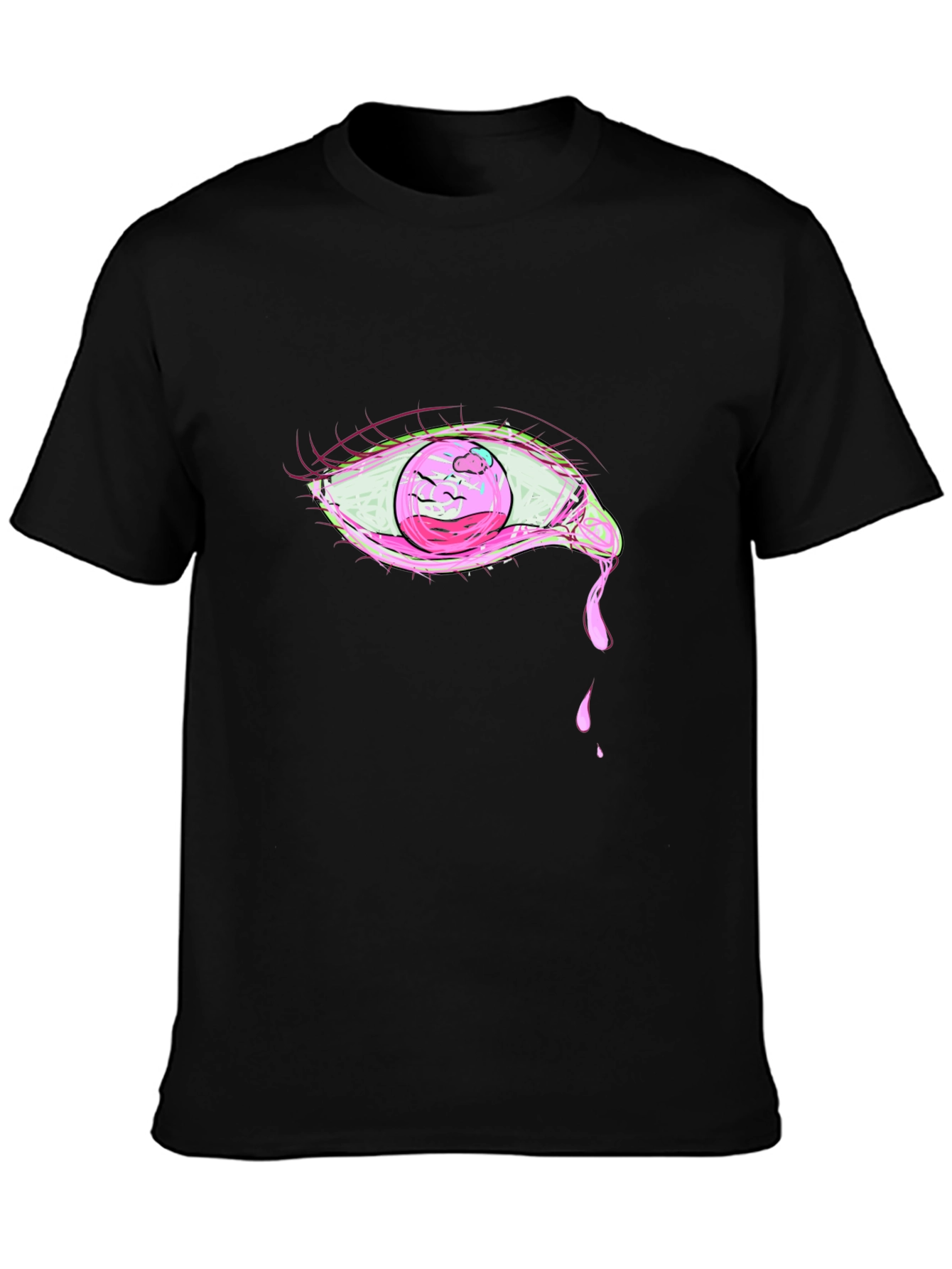 Pink Eye Graphic T-Shirt