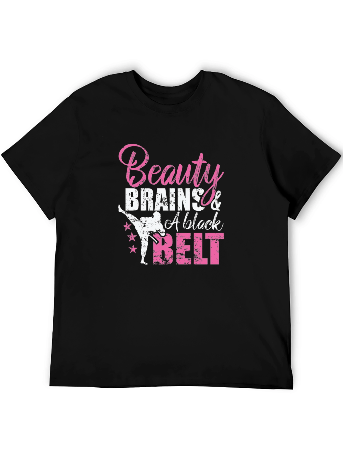 Beauty Brains & A Black Belt T-Shirt