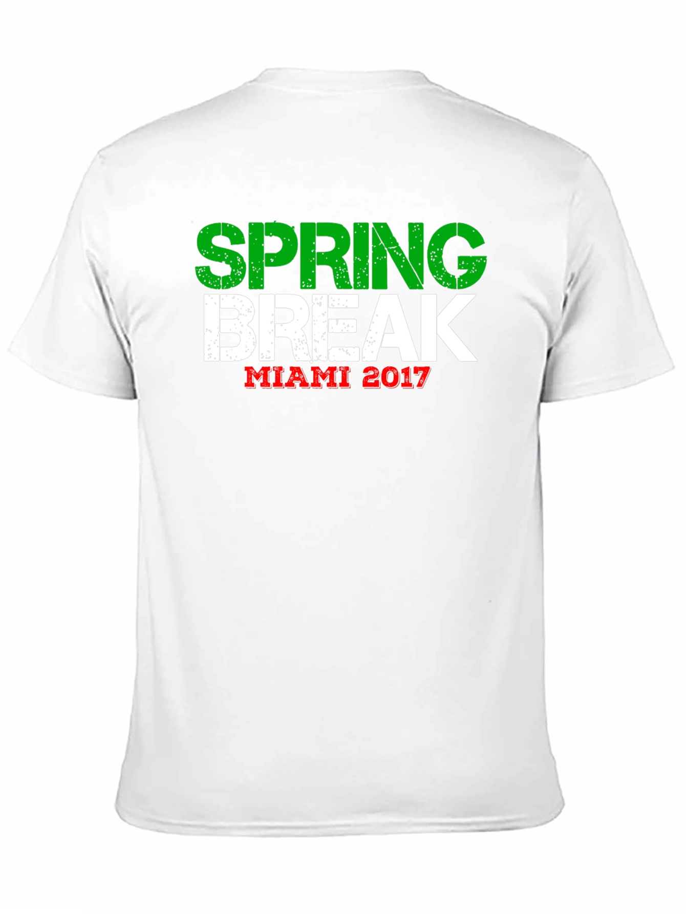 Spring Break Miami 2017 T-Shirt - Black