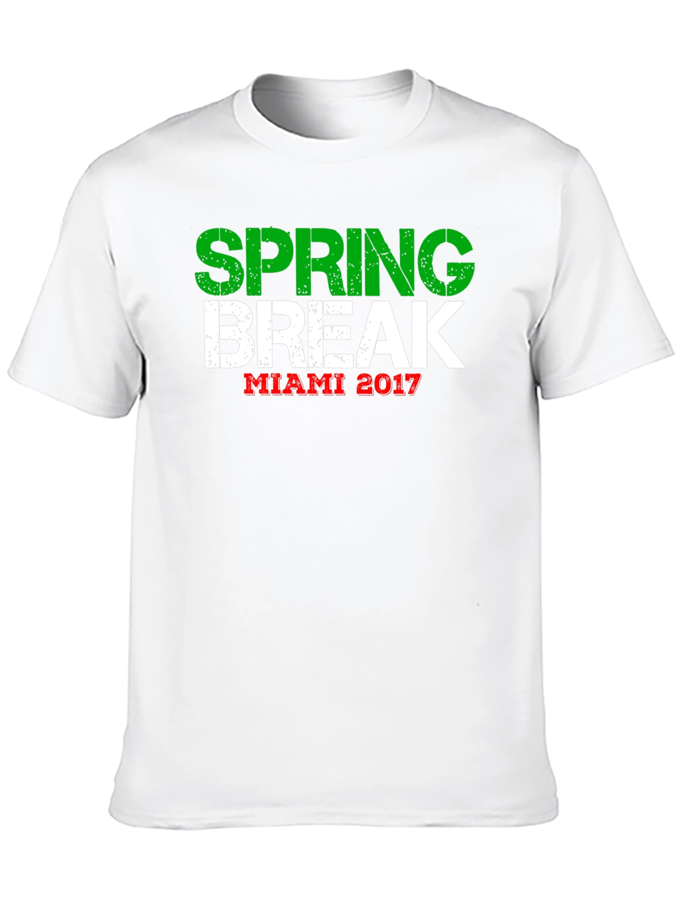 Spring Break Miami 2017 T-Shirt - Black