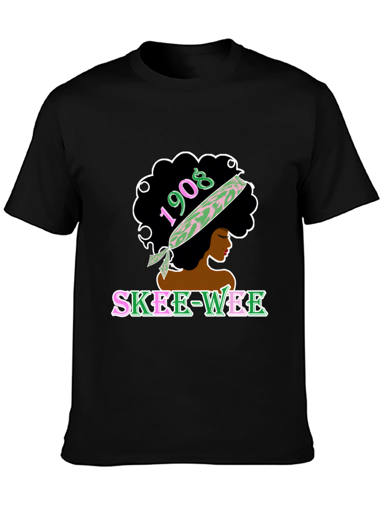 Skee-Wee T-Shirt Black Cotton Graphic Tee