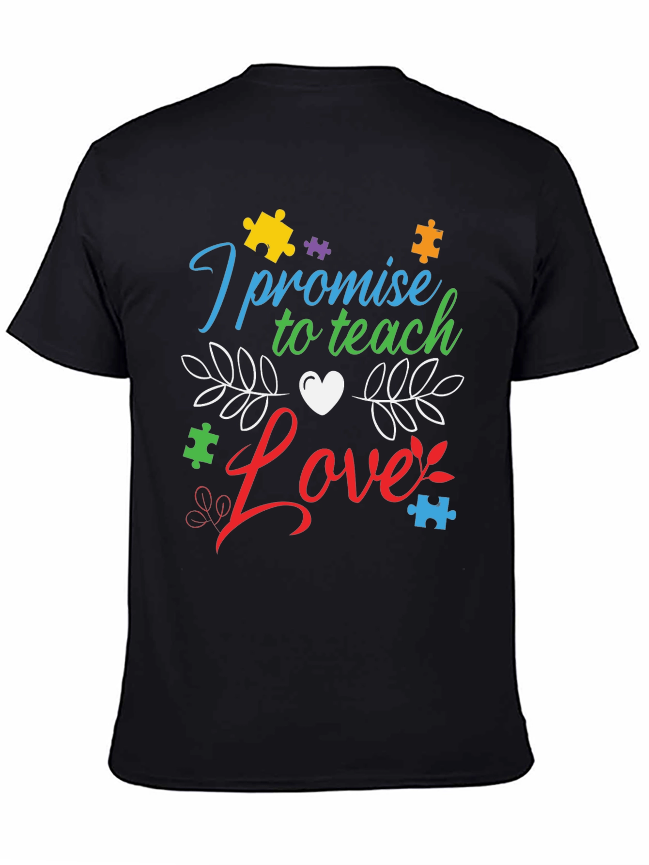 Teach Love Autism Awareness T-Shirt