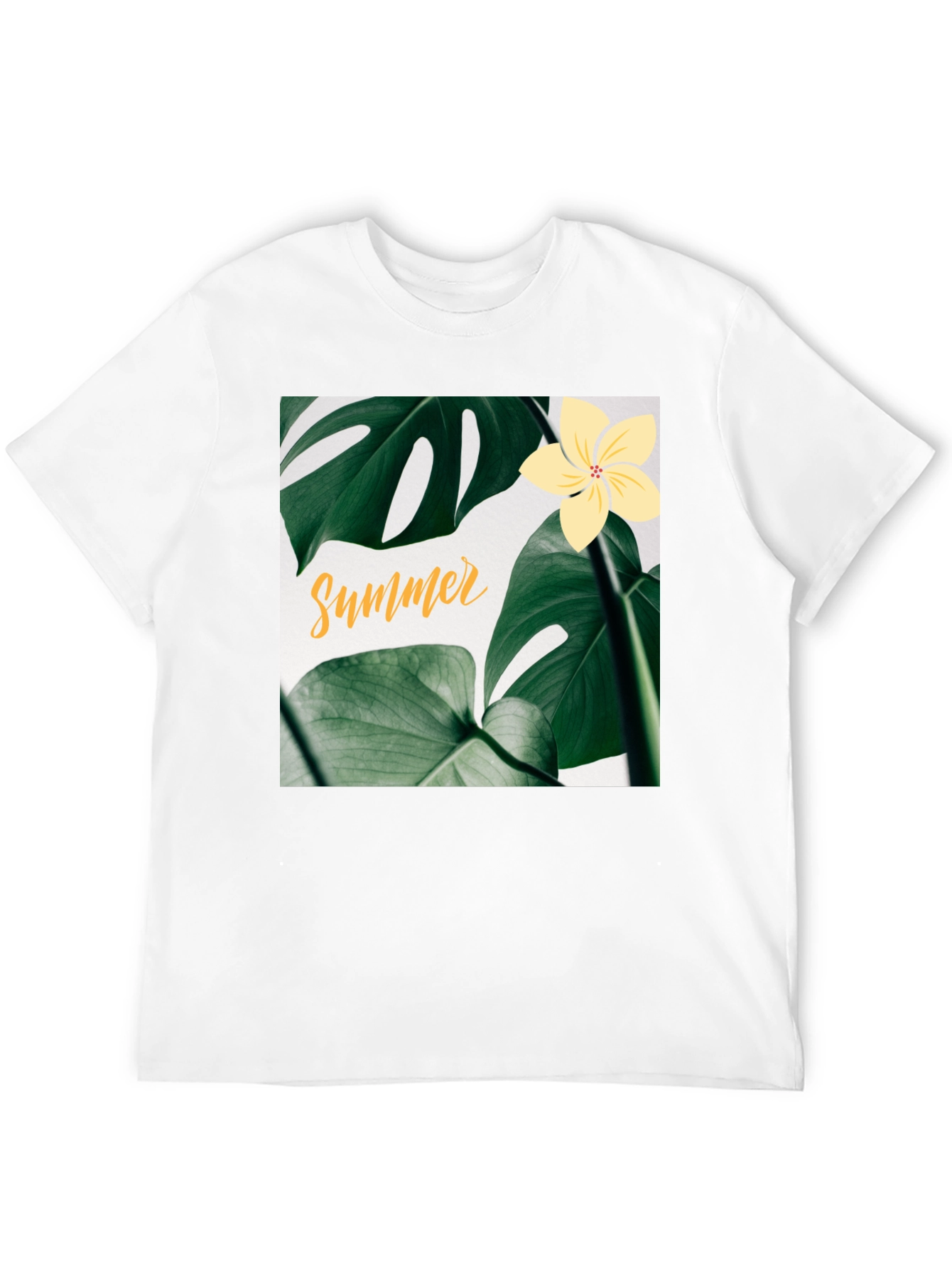 Tropical Summer T-Shirt - Stylish Graphic Tee