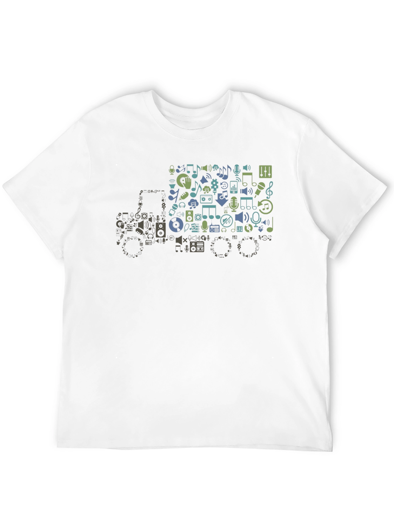 Music Truck Graphic Tee - Black
