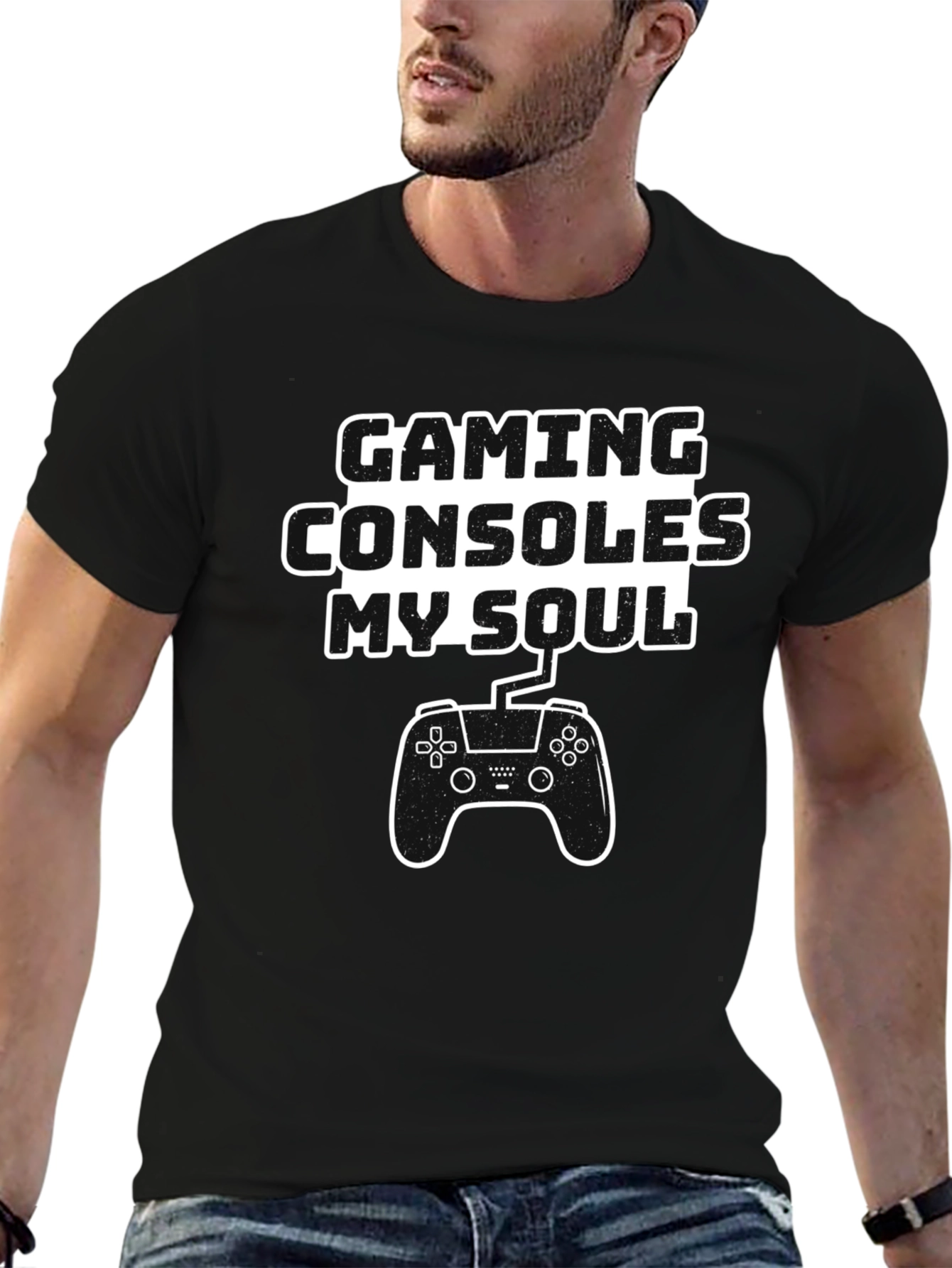 Gamer Soul Black T-Shirt