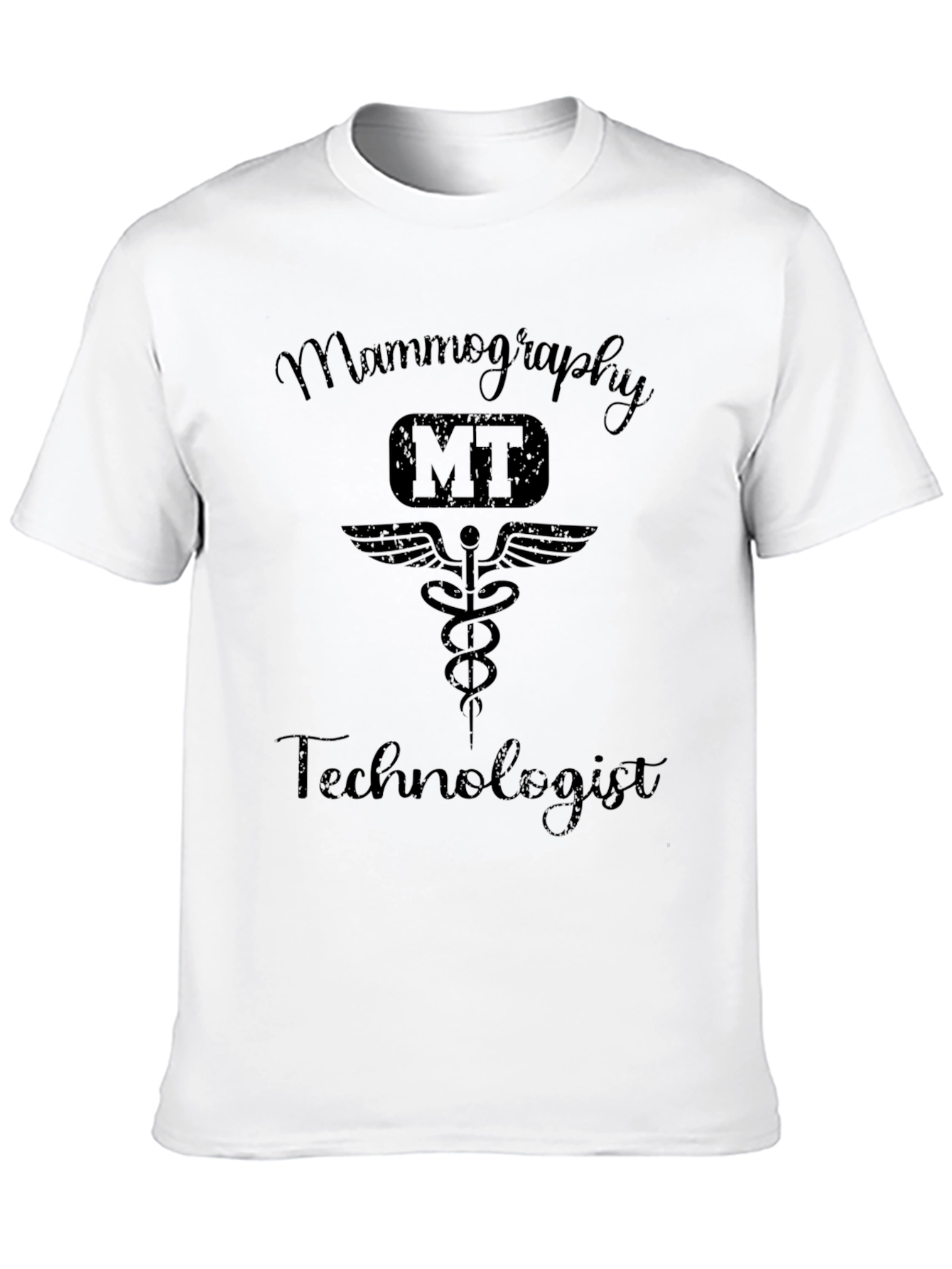Mammography Technologist Black T-Shirt