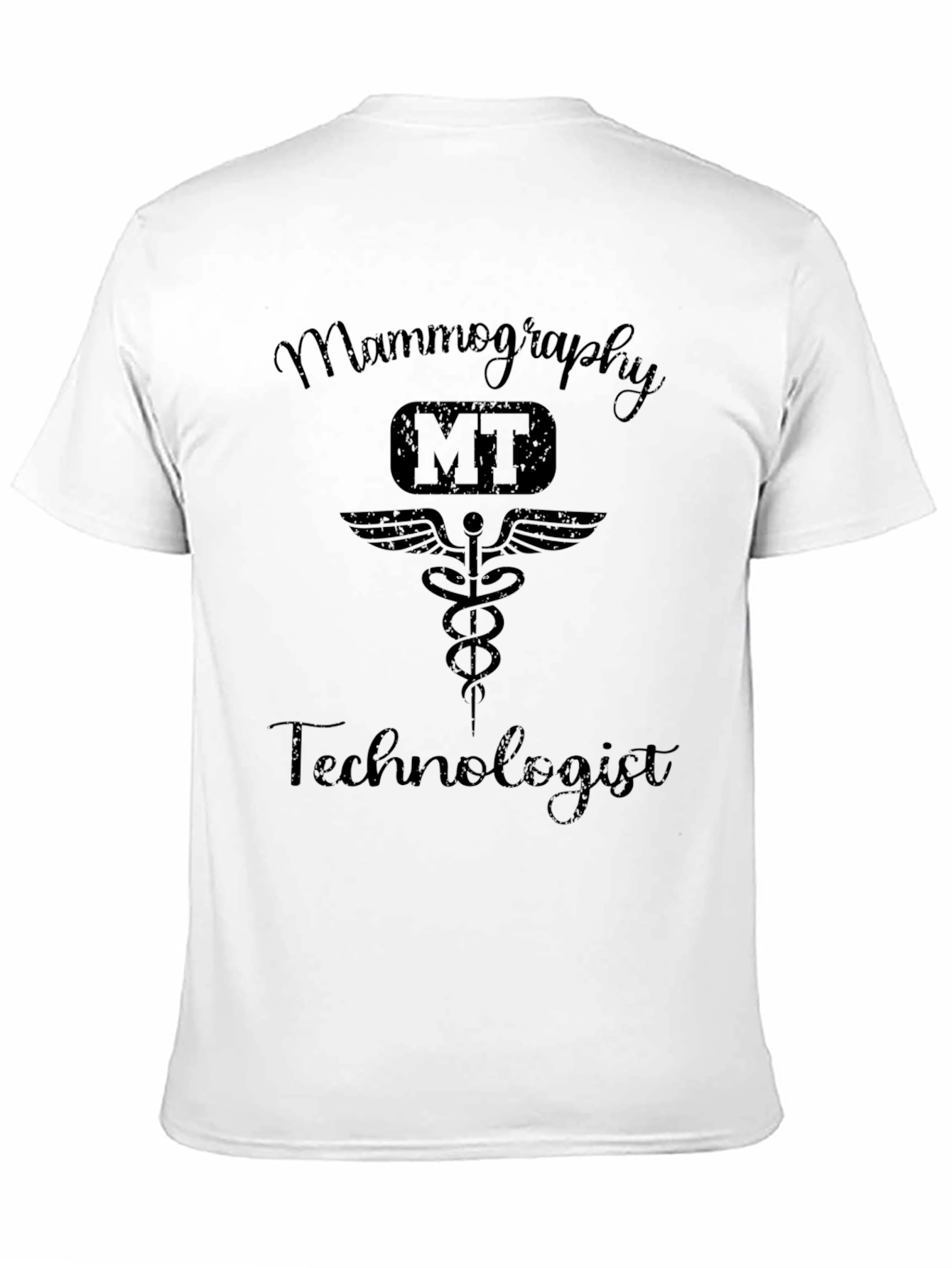 Mammography Technologist Black T-Shirt