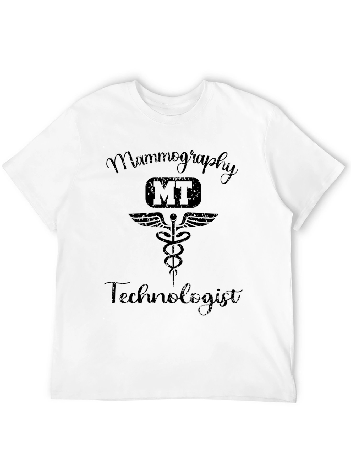 Mammography Technologist Black T-Shirt