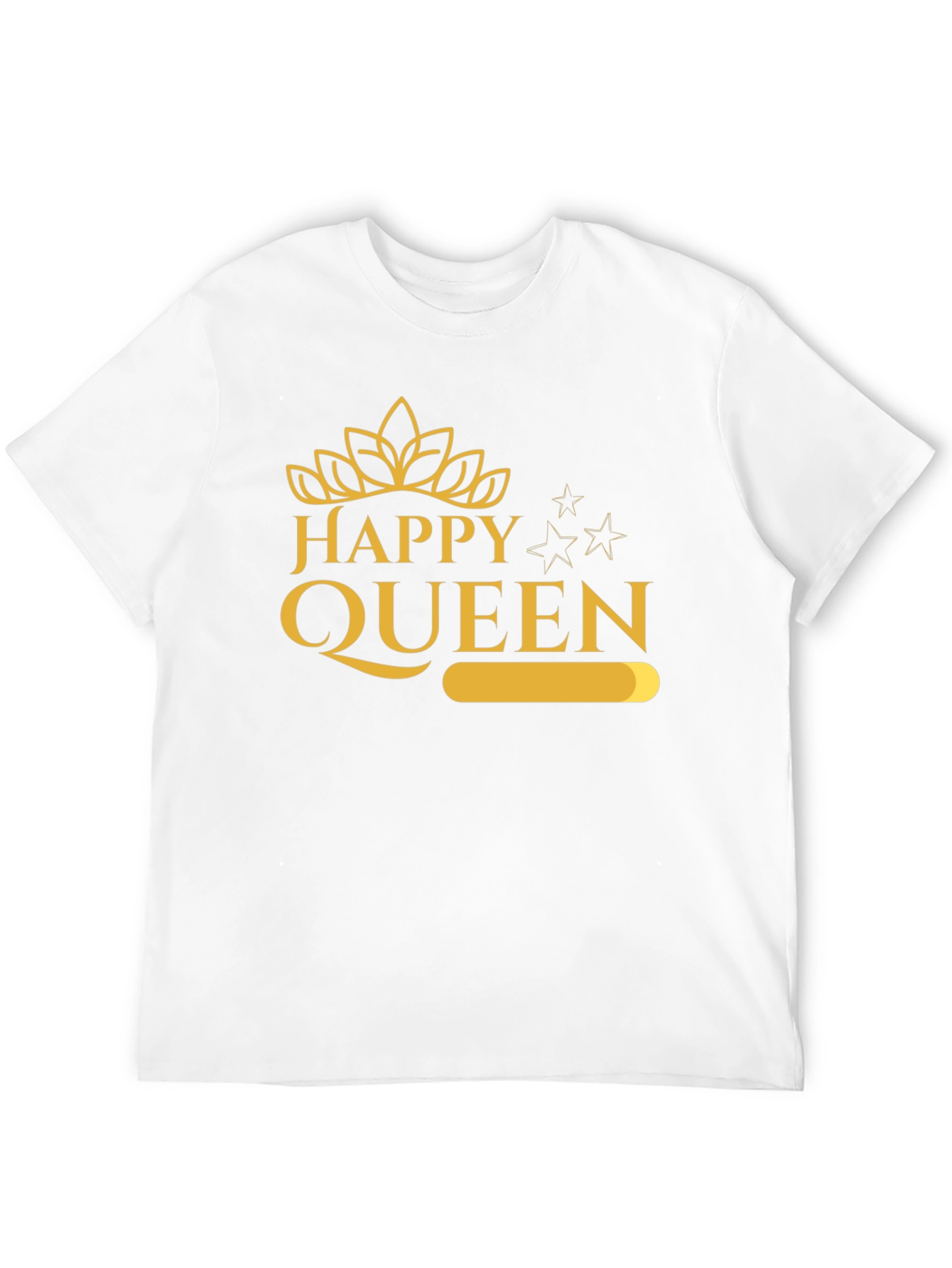 Happy Queen Graphic Tee - Black