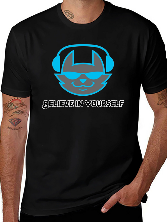 Believe in Yourself Cat T-Shirt