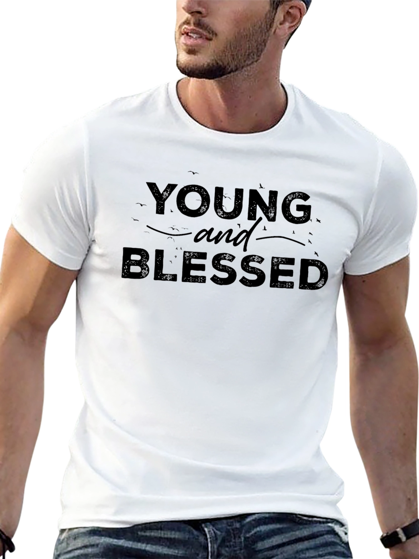 Young and Blessed Graphic T-Shirt