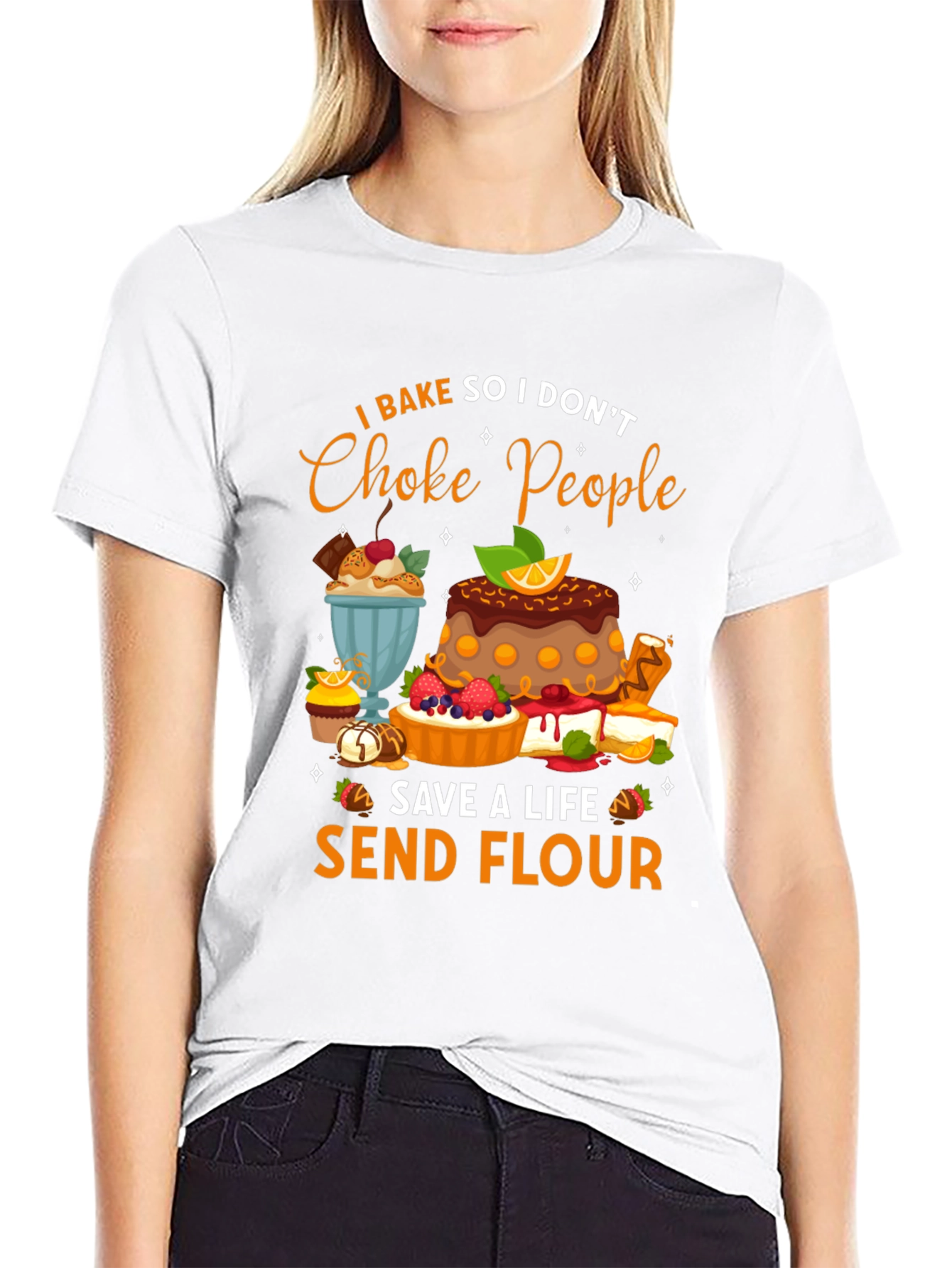 I Bake So I Dont Choke People T-Shirt
