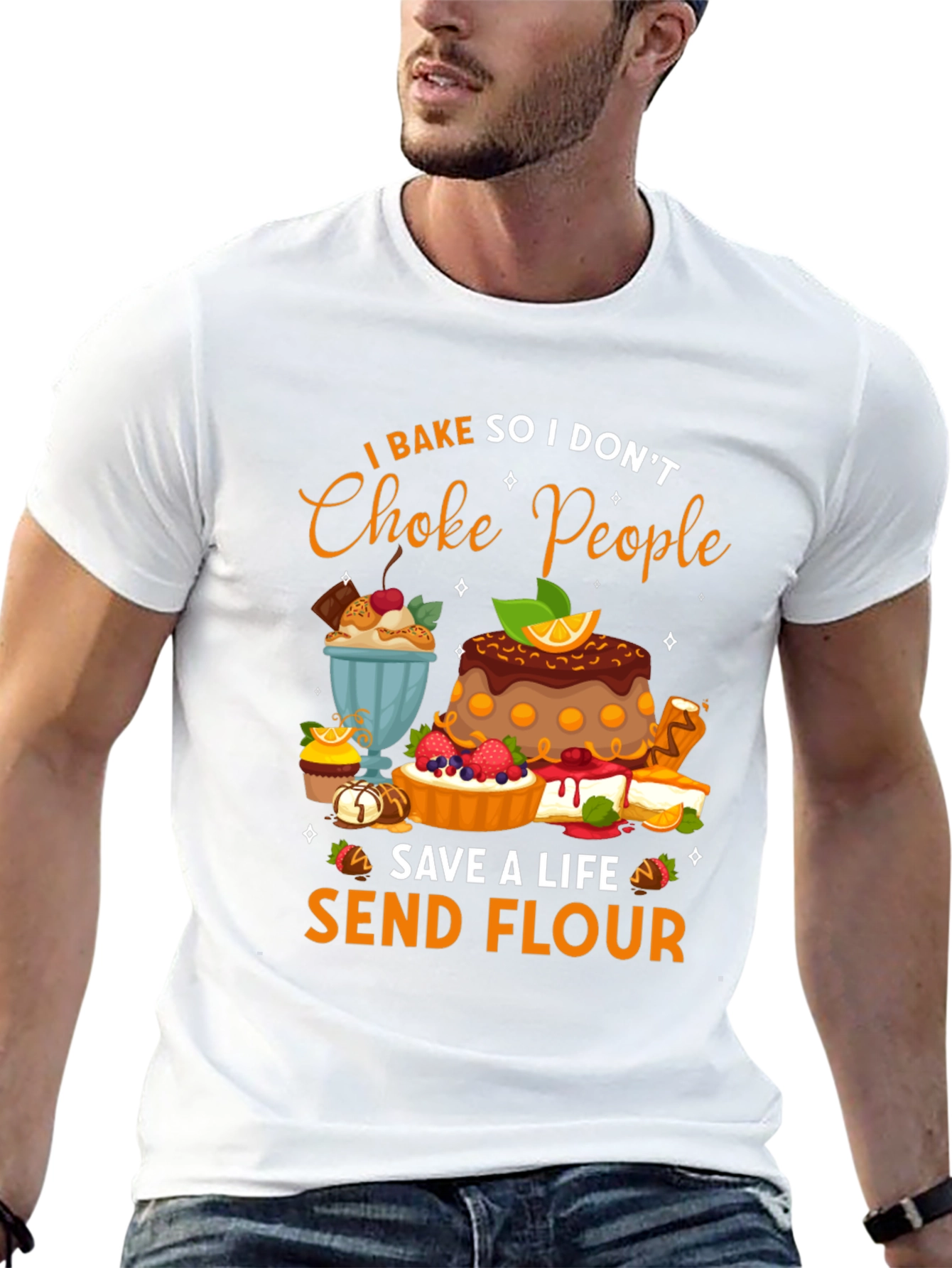 I Bake So I Dont Choke People T-Shirt