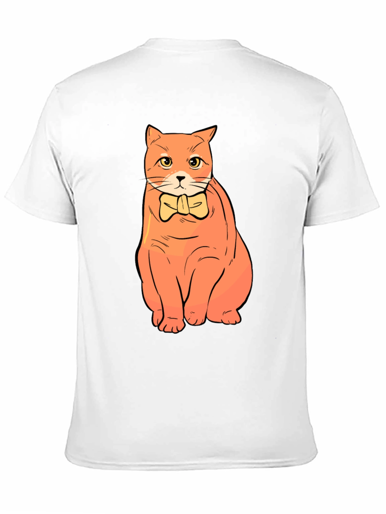 Cat Bowtie T-Shirt - Stylish Graphic Tee