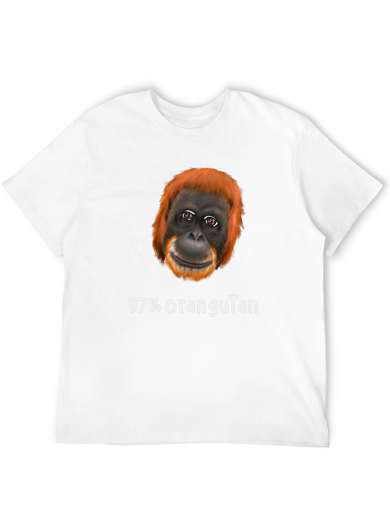 Orangutan Tee - 97% Human Funny T-Shirt