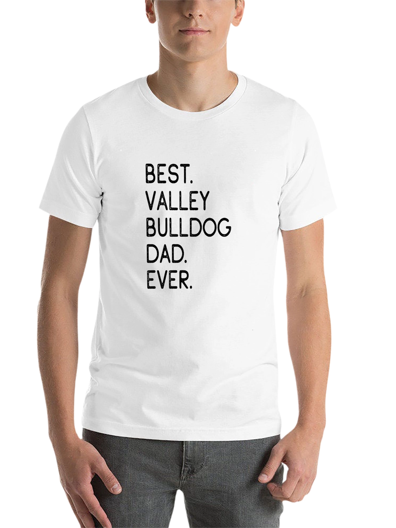 Best Valley Bulldog Dad Ever T-Shirt