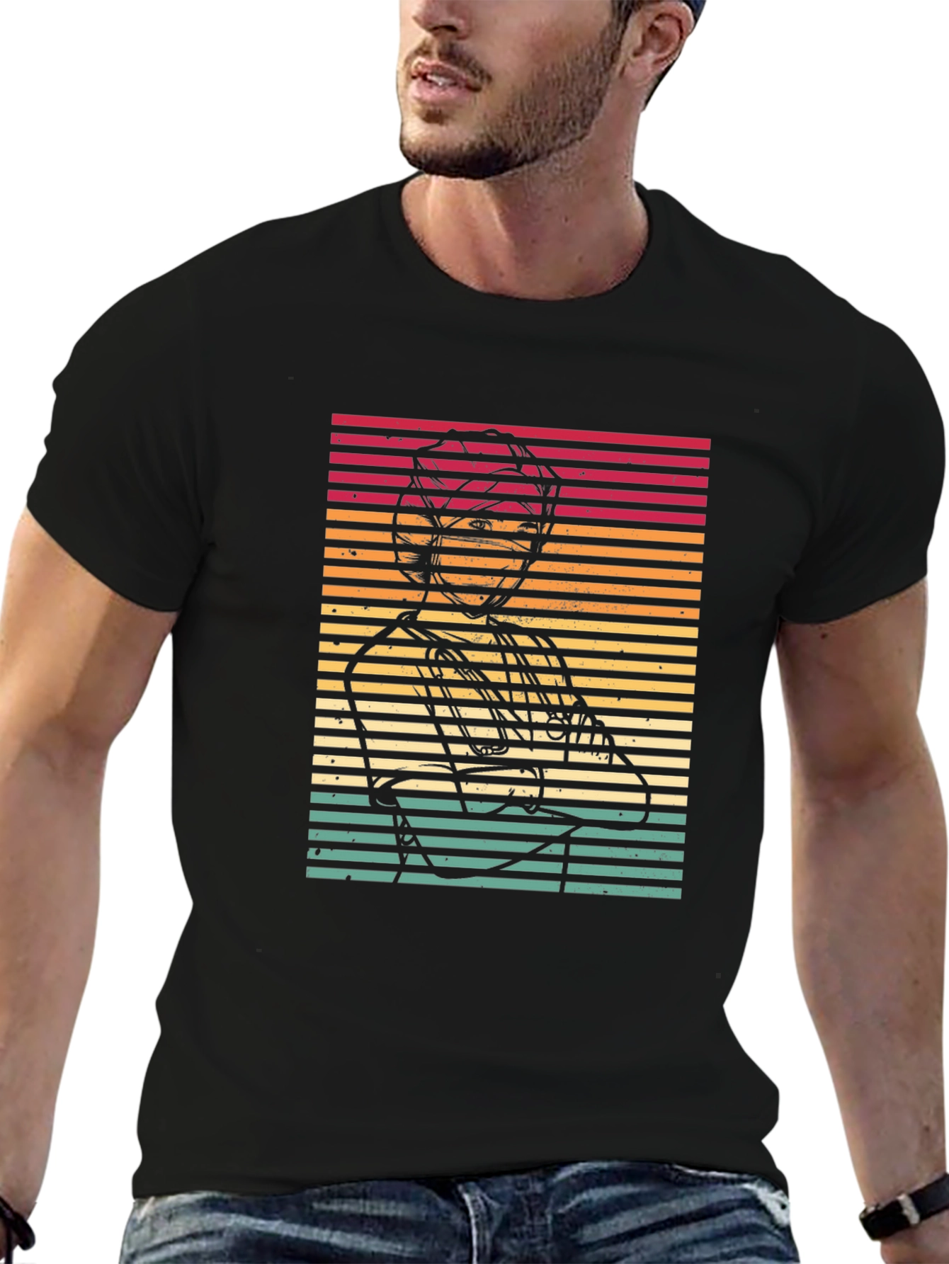 Retro Healthcare Hero Graphic T-Shirt