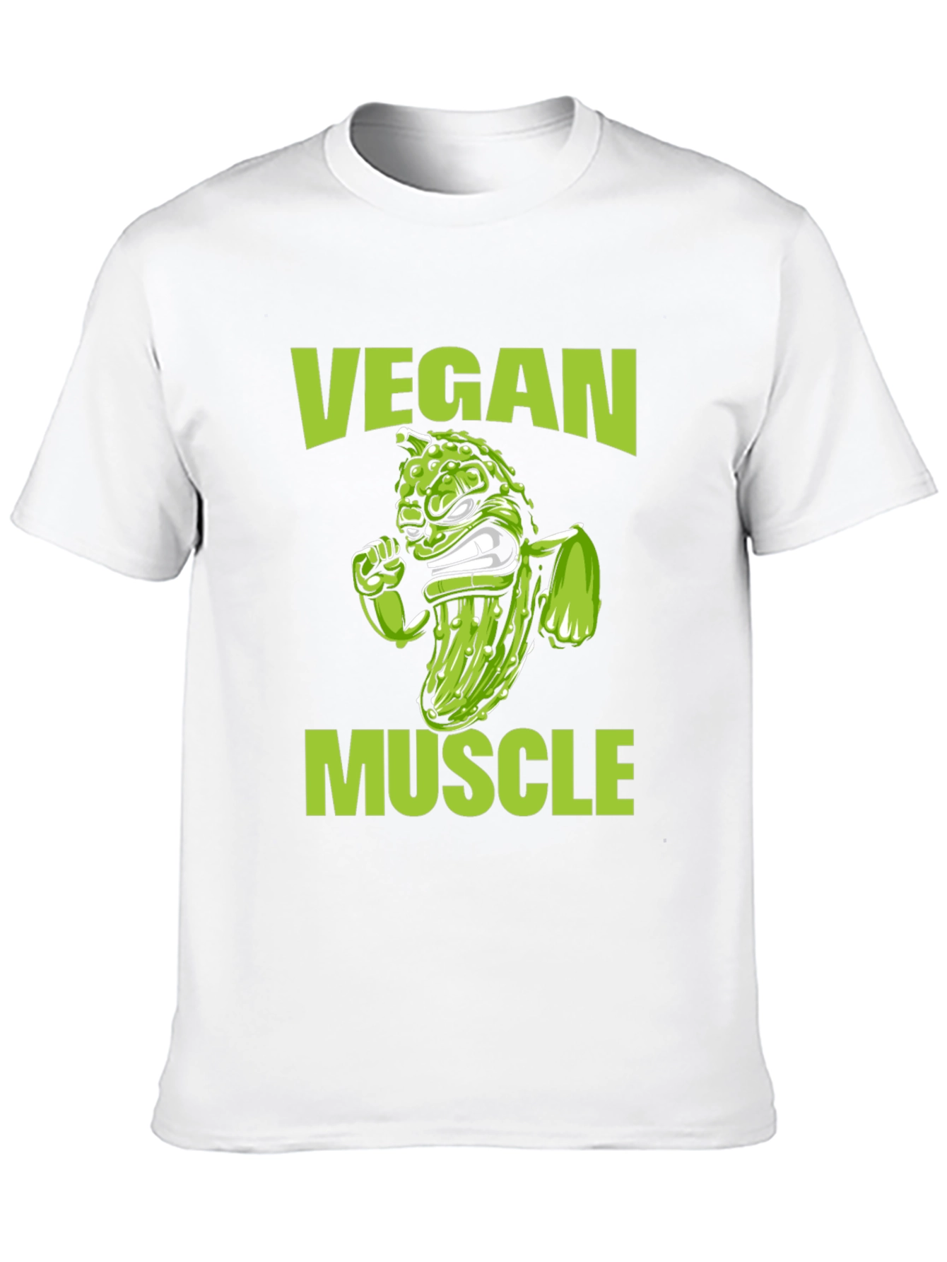 Vegan Muscle T-Shirt - Funny Vegetarian Gym Tee