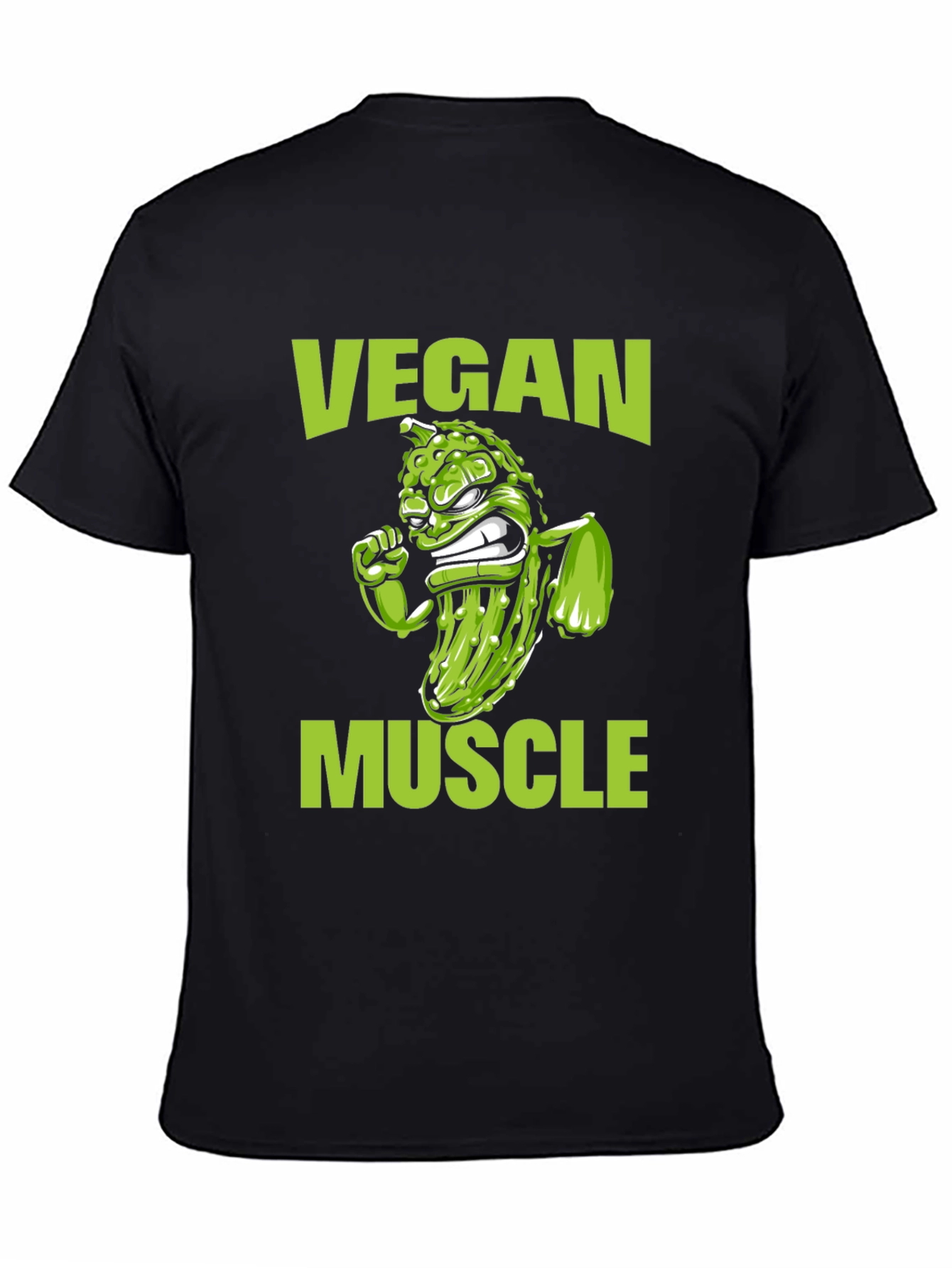 Vegan Muscle T-Shirt - Funny Vegetarian Gym Tee