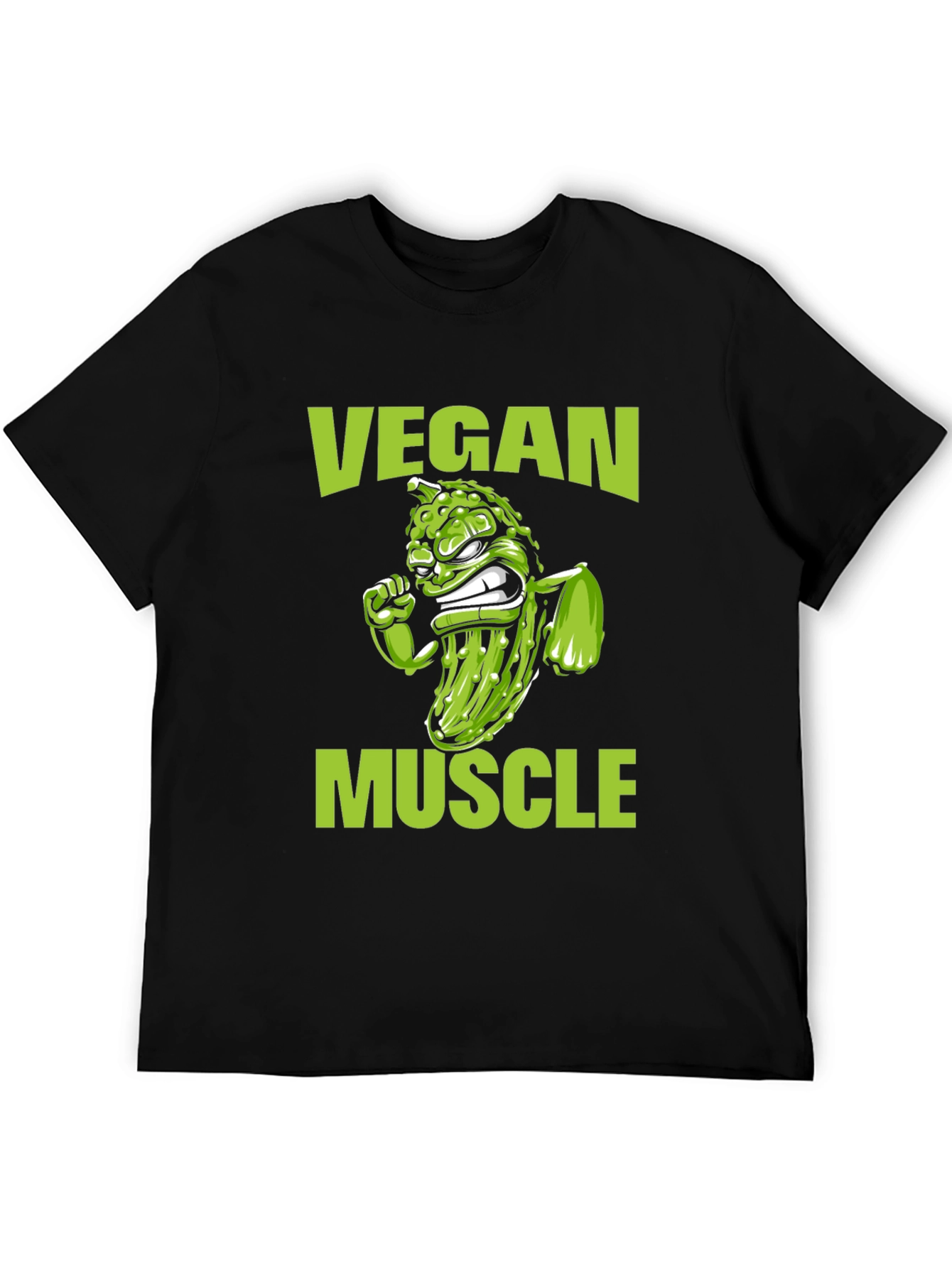Vegan Muscle T-Shirt - Funny Vegetarian Gym Tee