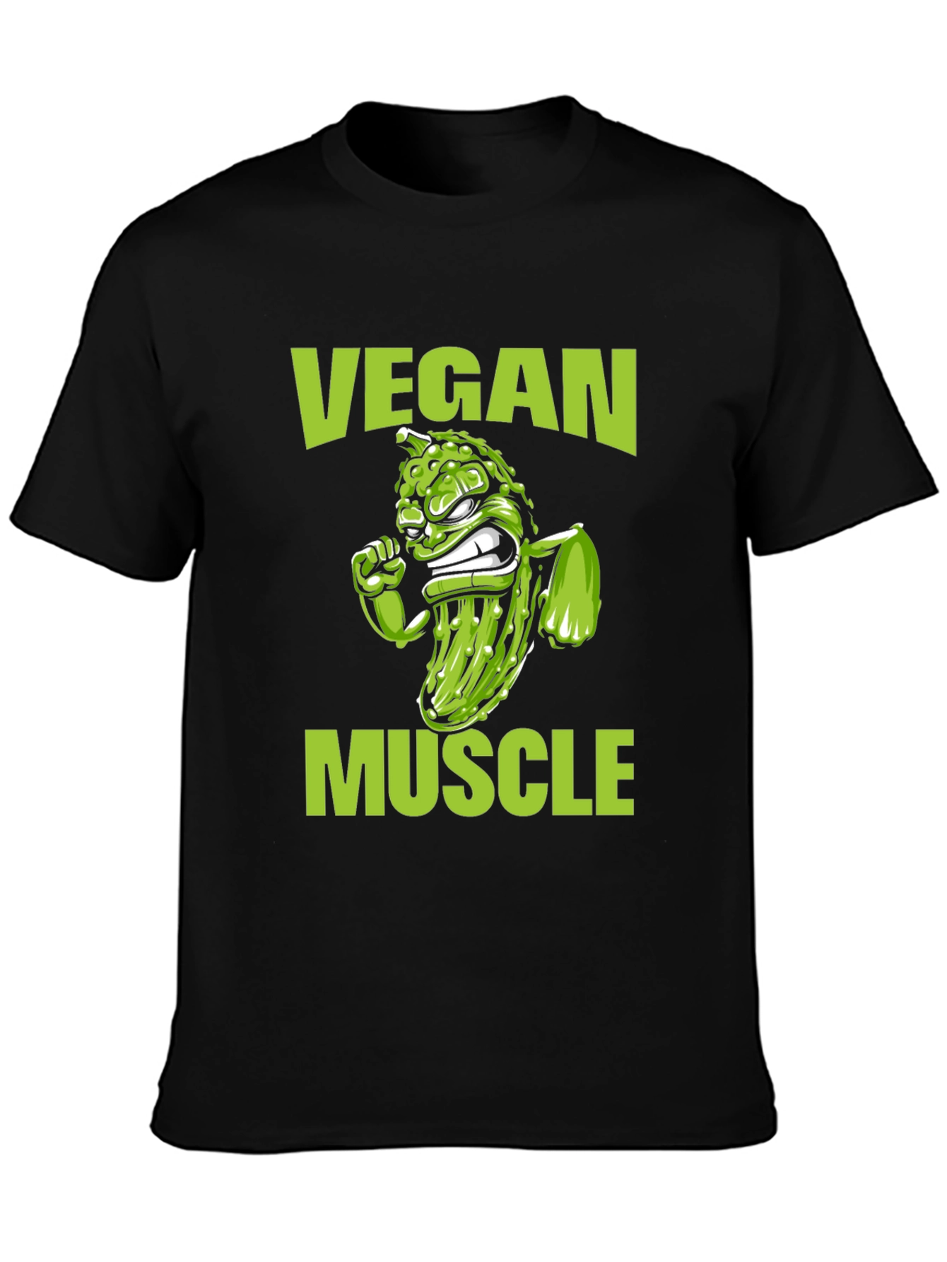 Vegan Muscle T-Shirt - Funny Vegetarian Gym Tee