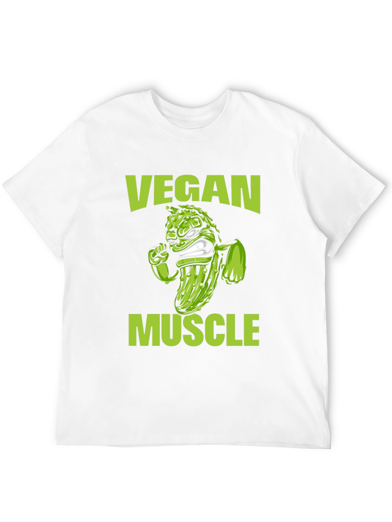 Vegan Muscle T-Shirt - Funny Vegetarian Gym Tee