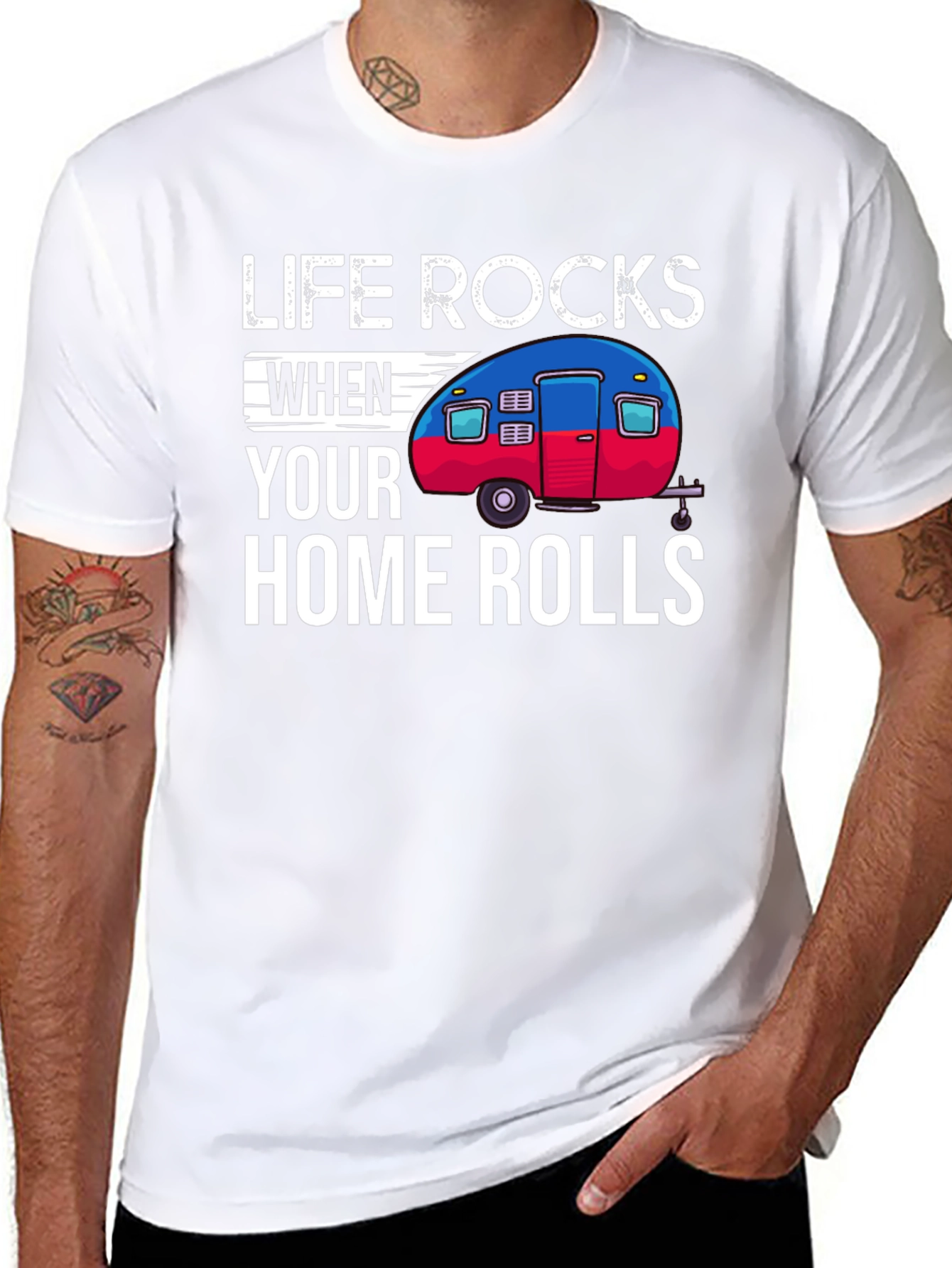 Life Rocks When Your Home Rolls T-Shirt