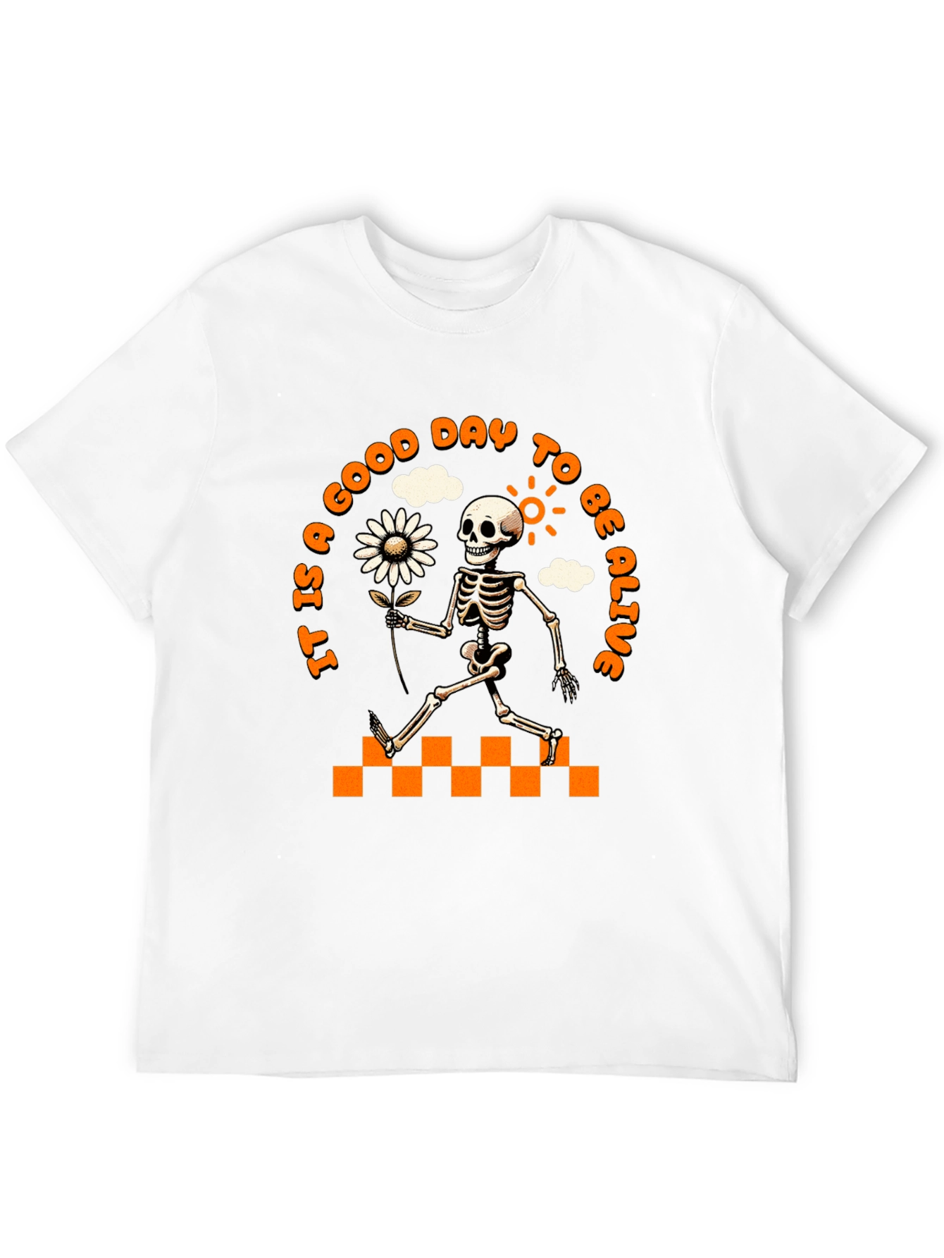 Good Day to Be Alive Skeleton Graphic Tee