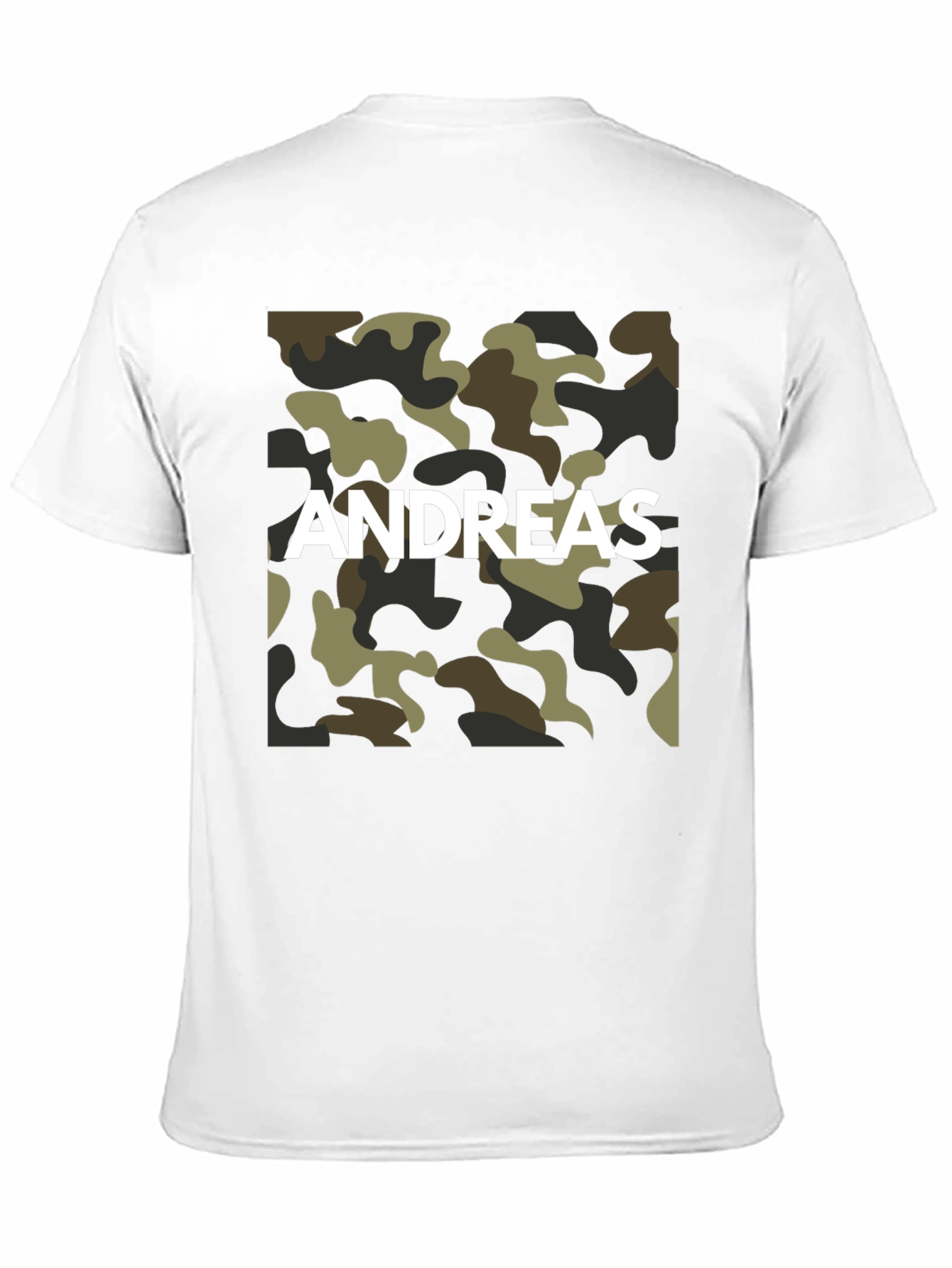 Andreas Camo T-Shirt - Personalized Style